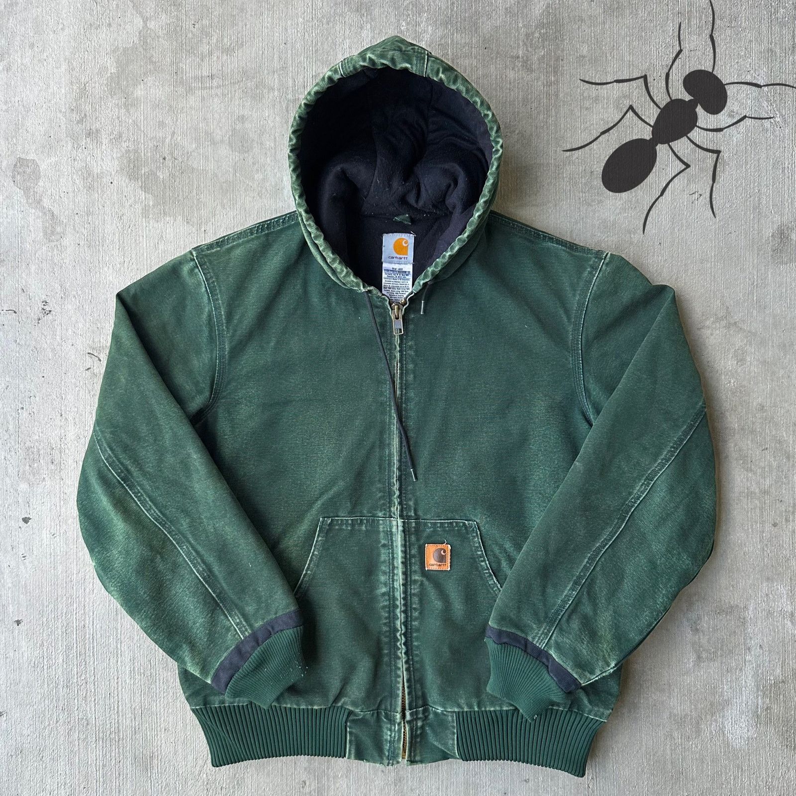 carhartt カーハート　アクティブジャケット　J150 HTG Carhartt × Vintage Vintage Carhartt J150 HTG green hooded work