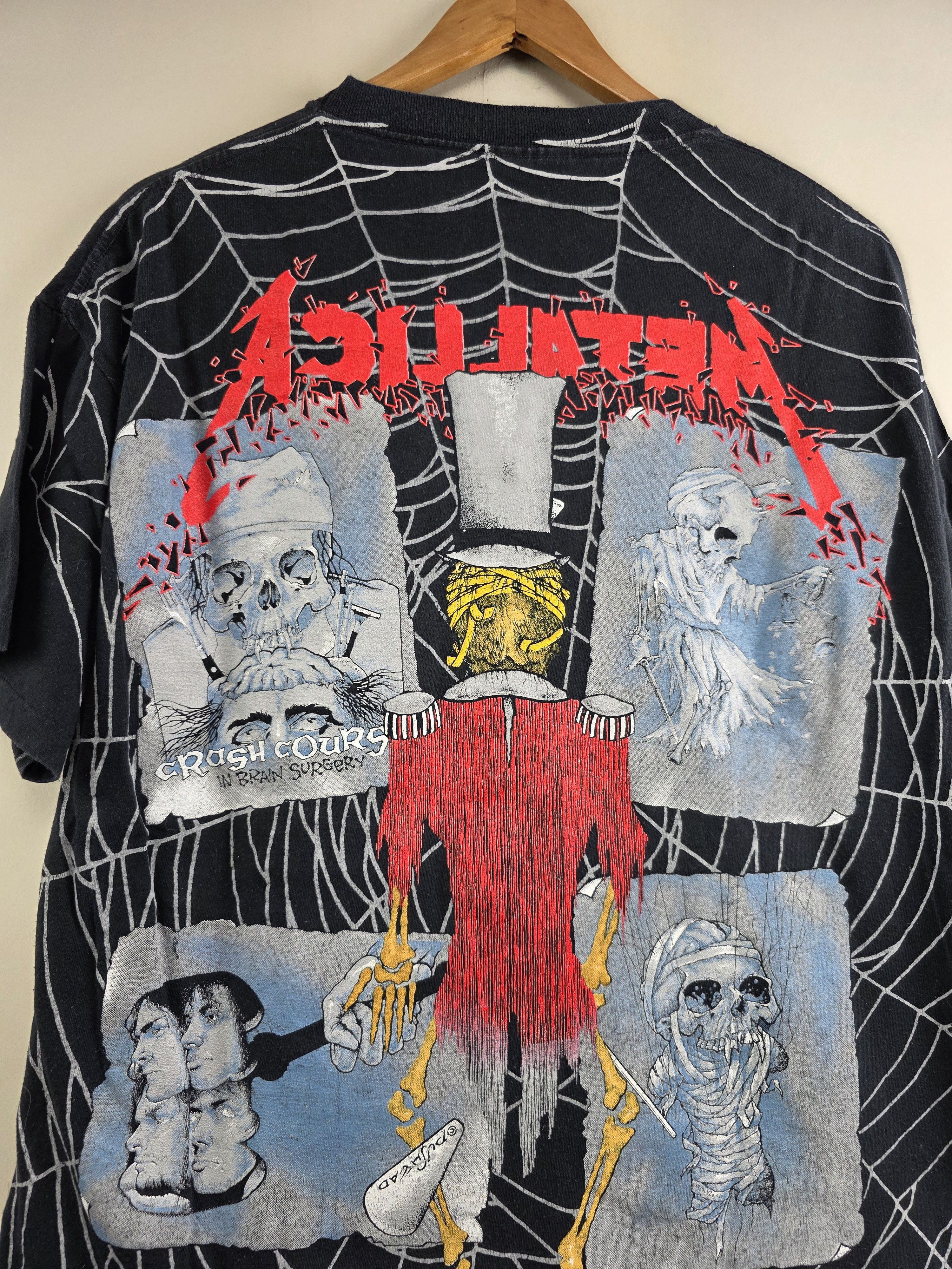 Band Tees × Metallica × Vintage 1992 Metallica Ringmaster XL 22.5" 27.5" Size US XL / EU 56 / 4 - 8 Thumbnail