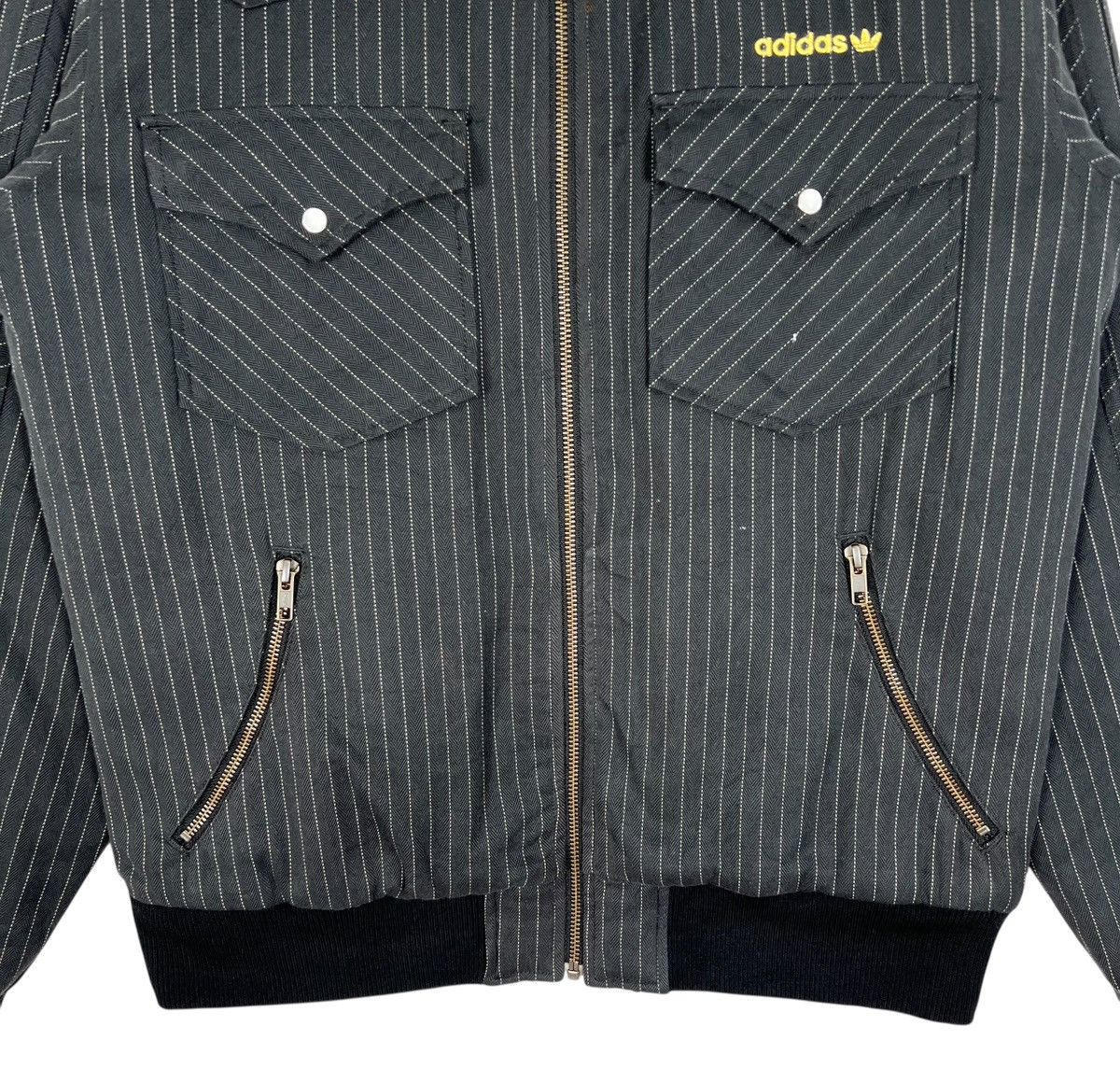 Adidas Adidas Stripes Zipper Jacket Western Shirt Style Size US M / EU 48-50 / 2 - 4 Thumbnail