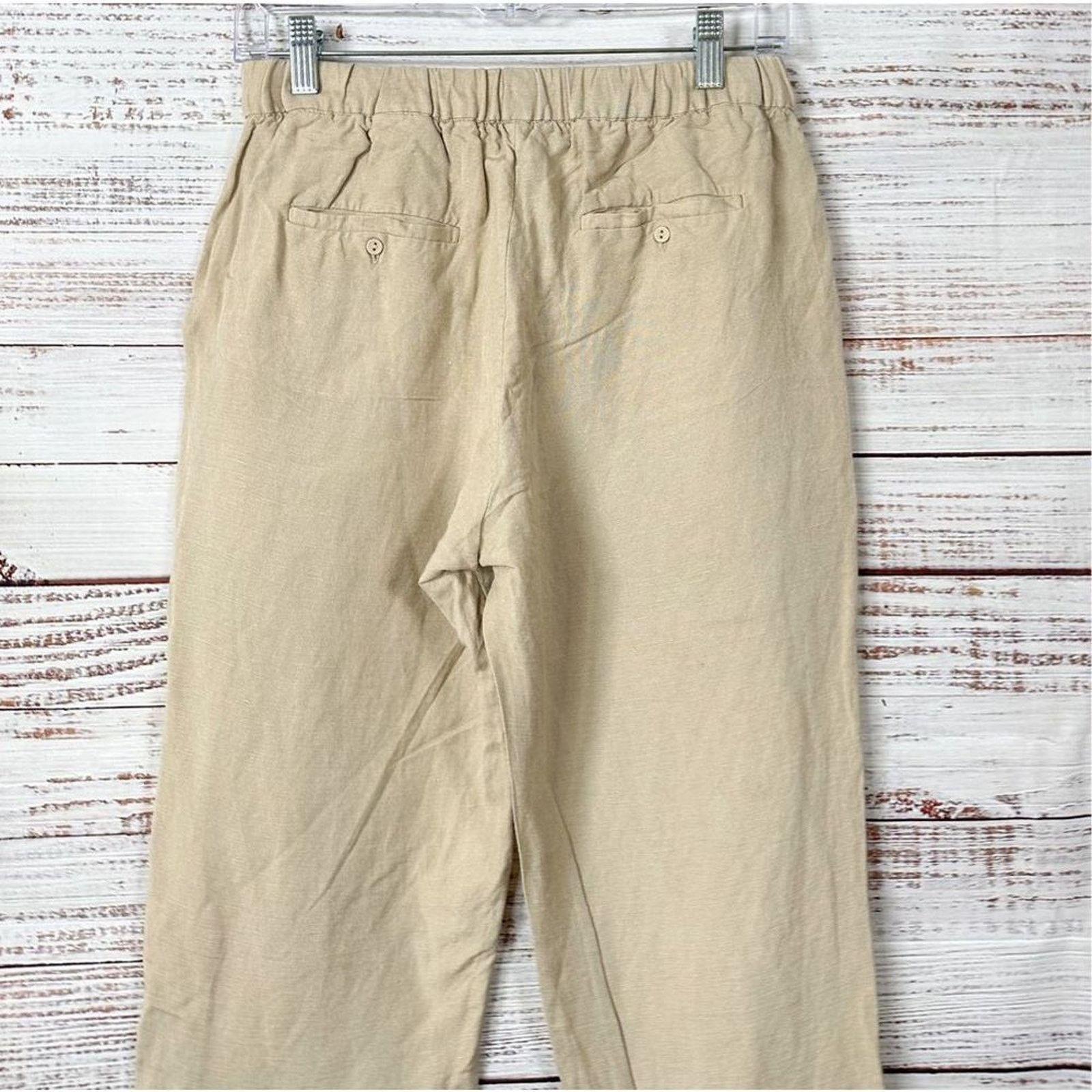 & Other Stories & Other Stories Paris Atelier Casual Pants Cream Size 6 Size 28" / US 6 / IT 42 - 9 Thumbnail