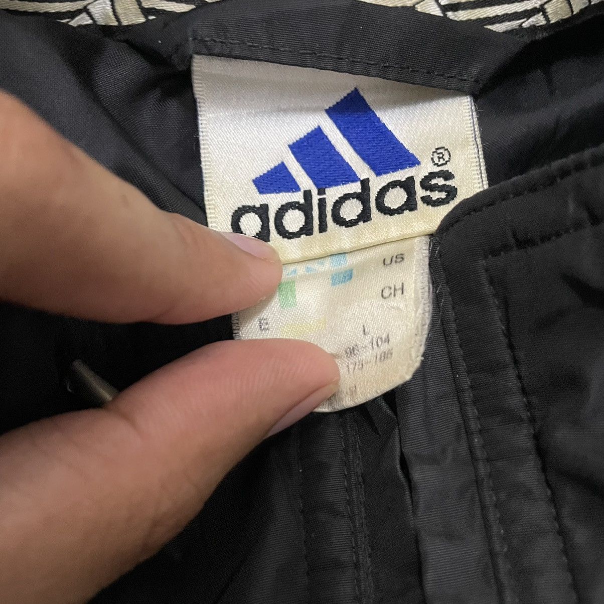 Adidas × Vintage Vintage 90s Adidas Nylon Drill Jacket Size US XL / EU 56 / 4 - 3 Thumbnail