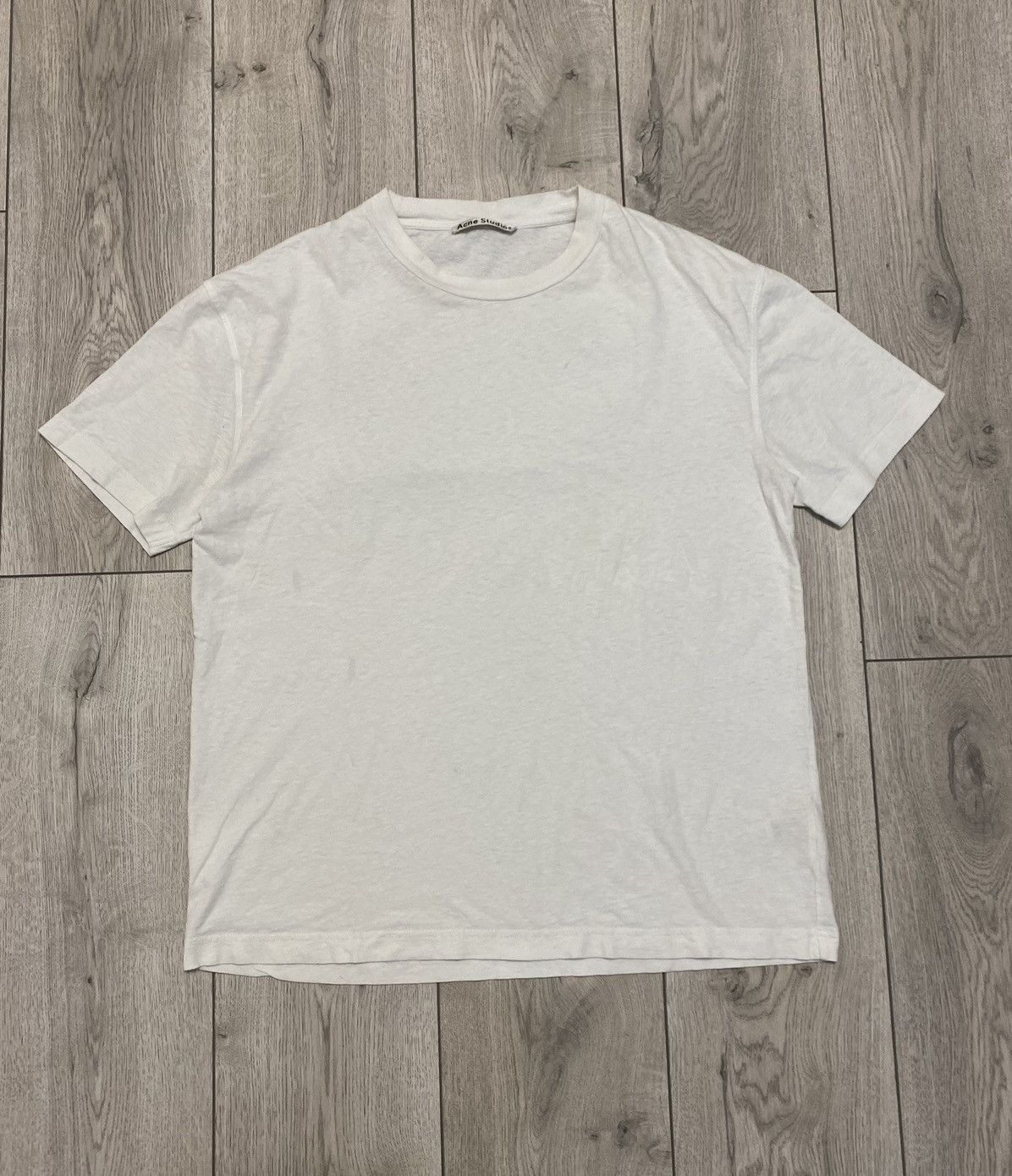 Acne Studios Acne Studios Big Logo fur T-Shirt Size US M / EU 48-50 / 2 - 2 Thumbnail