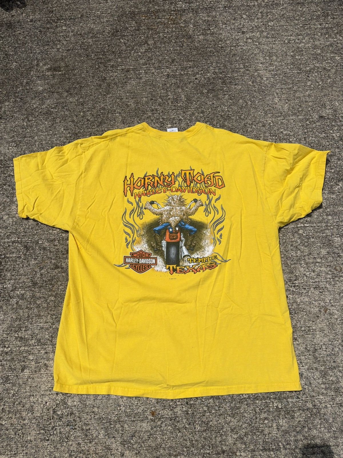 Vintage Harley Spiky Toad Tee Size US XXL / EU 58 / 5 - 3 Thumbnail