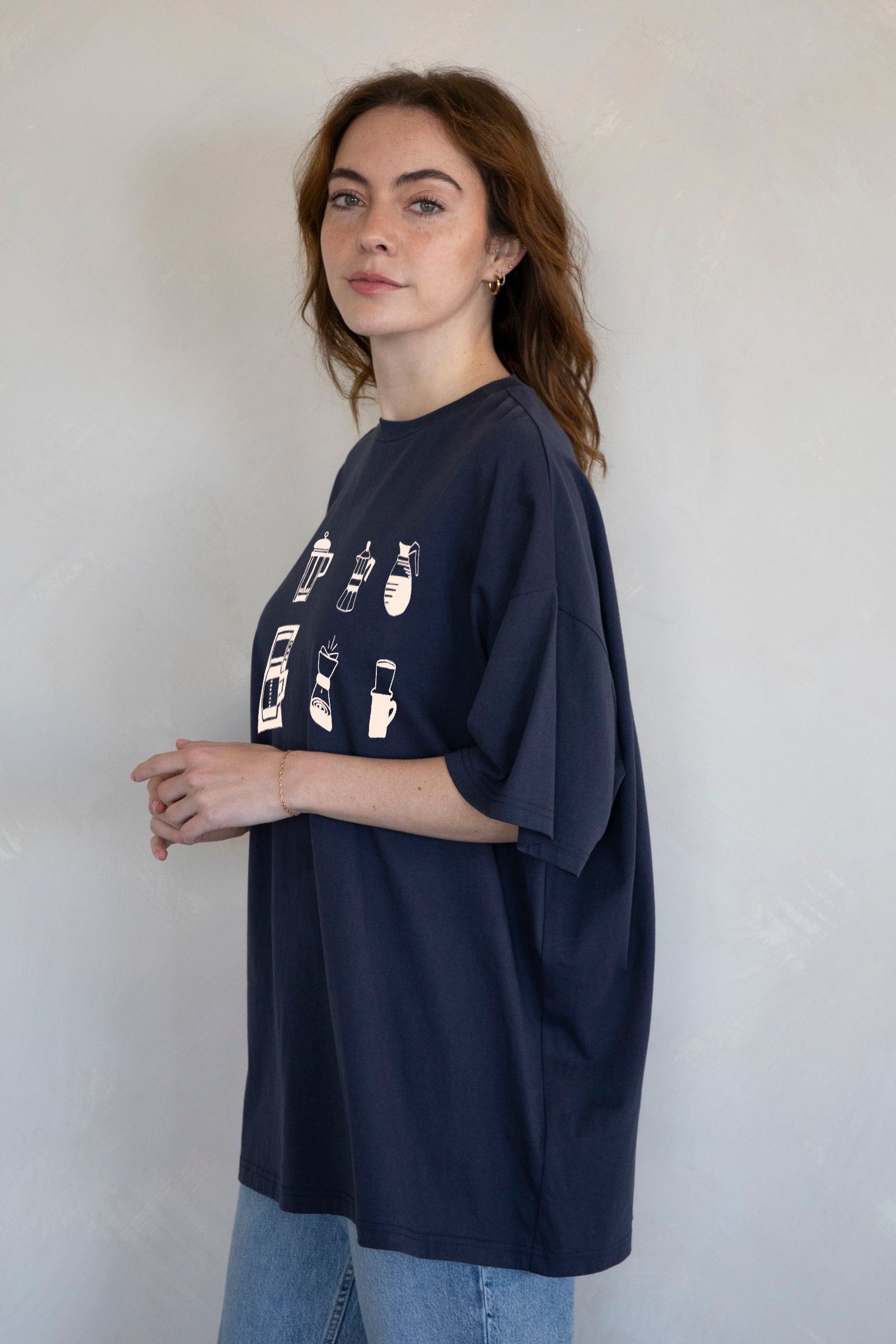 The Unbranded Brand Coffee T-Shirt, Food Shirt, Coffee Screen Printed T Shirt Size S / US 4 / IT 40 - 2 Thumbnail
