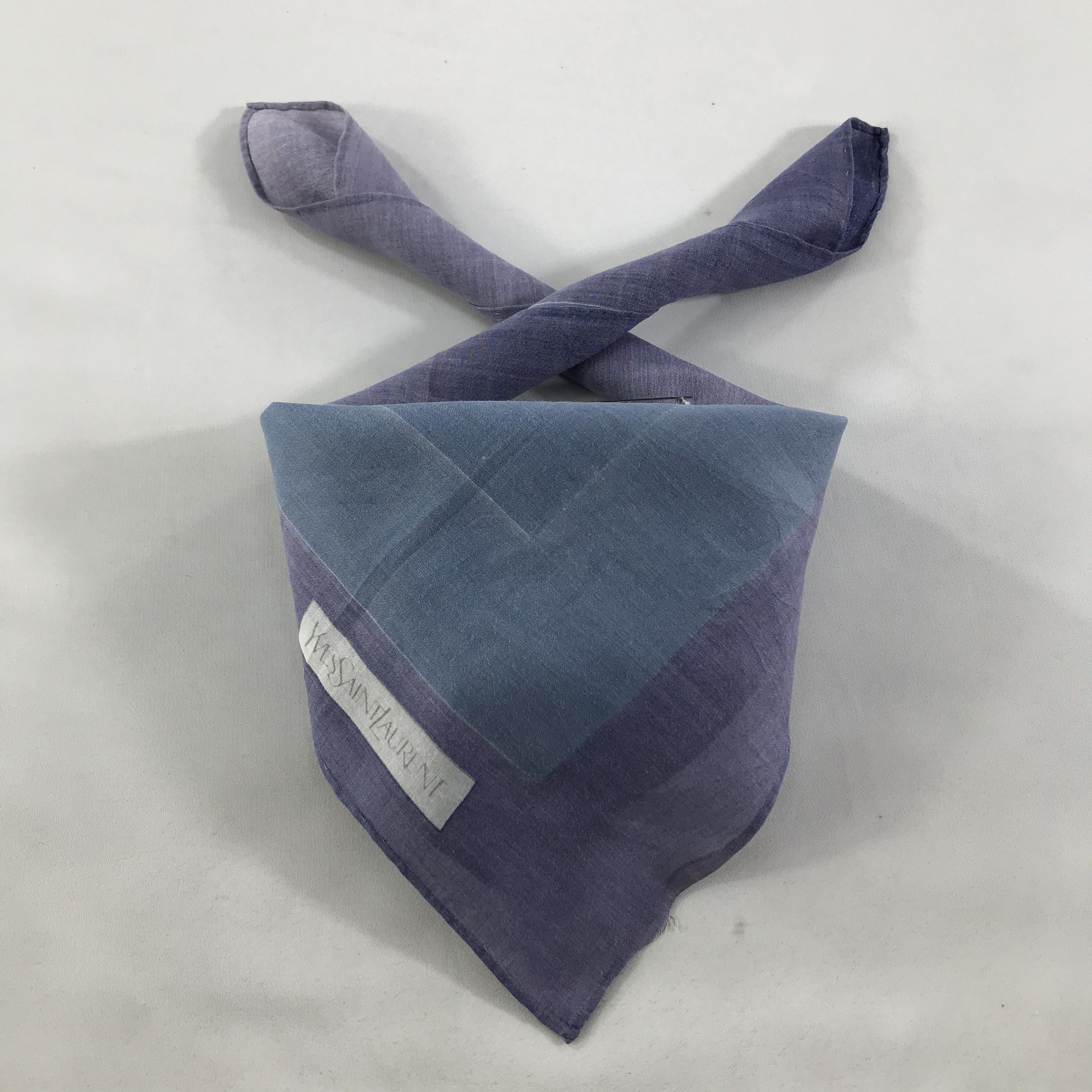Vintage × Yves Saint Laurent Yves Saint Laurent Bandana / Handkerchief/Neckerchief -S1394 Size ONE SIZE - 4 Thumbnail