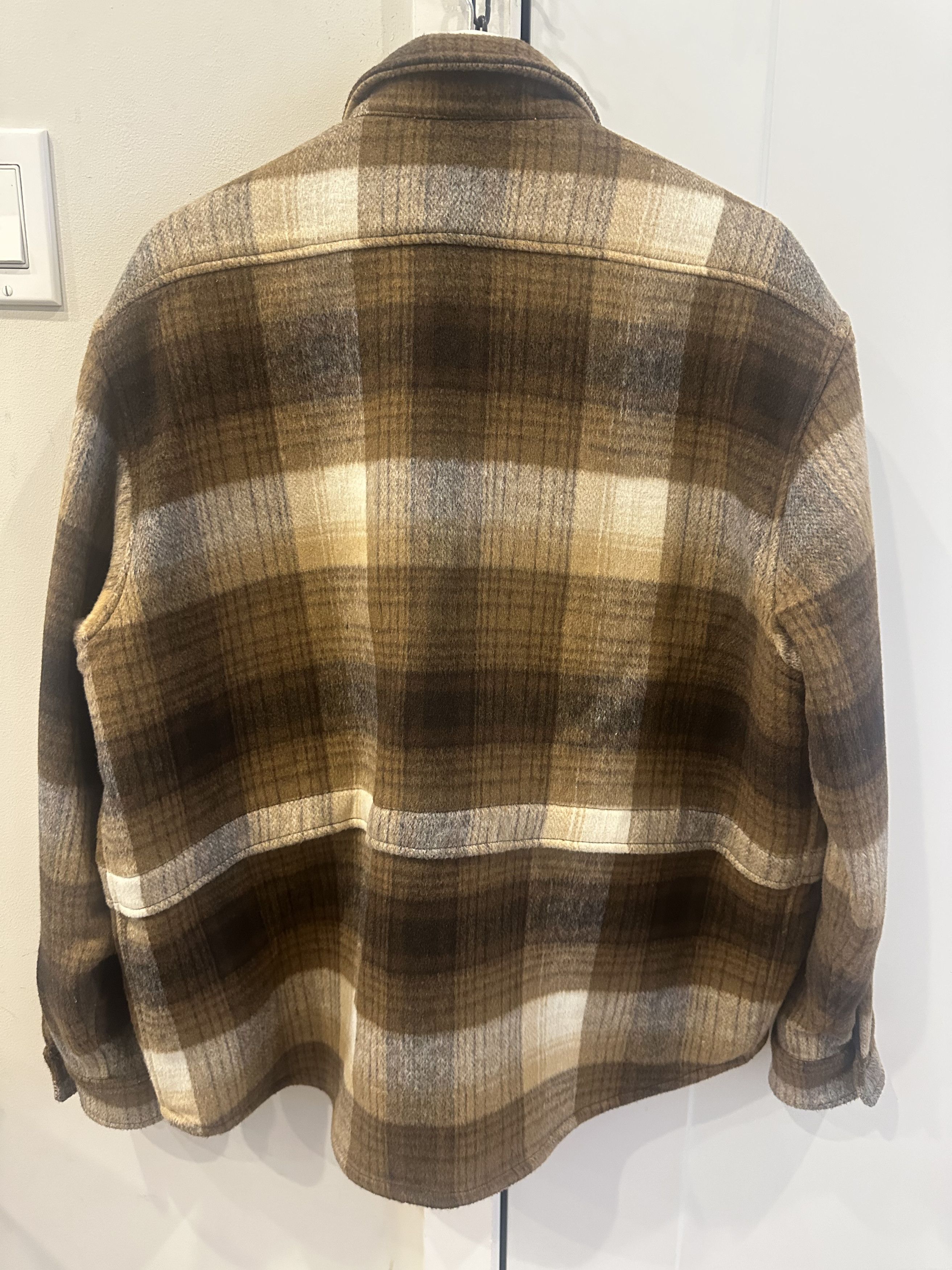 Reese Cooper Reese Cooper Brushed Wool Flanned Shirt Size US L / EU 52-54 / 3 - 3 Thumbnail