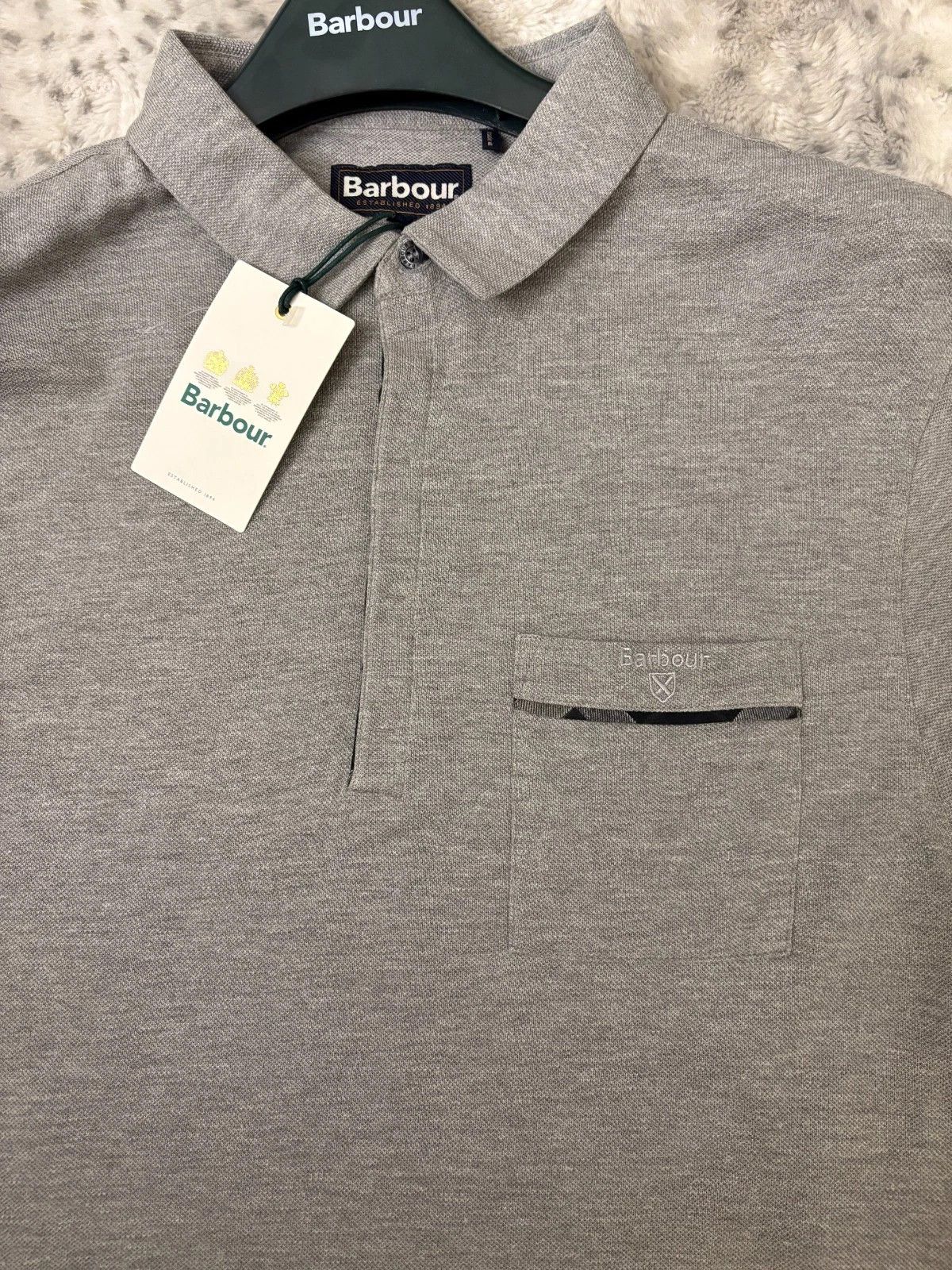 Barbour Barbour ADIE Long-Sleeve Polo Shirt Size US XL / EU 56 / 4 - 4 Thumbnail