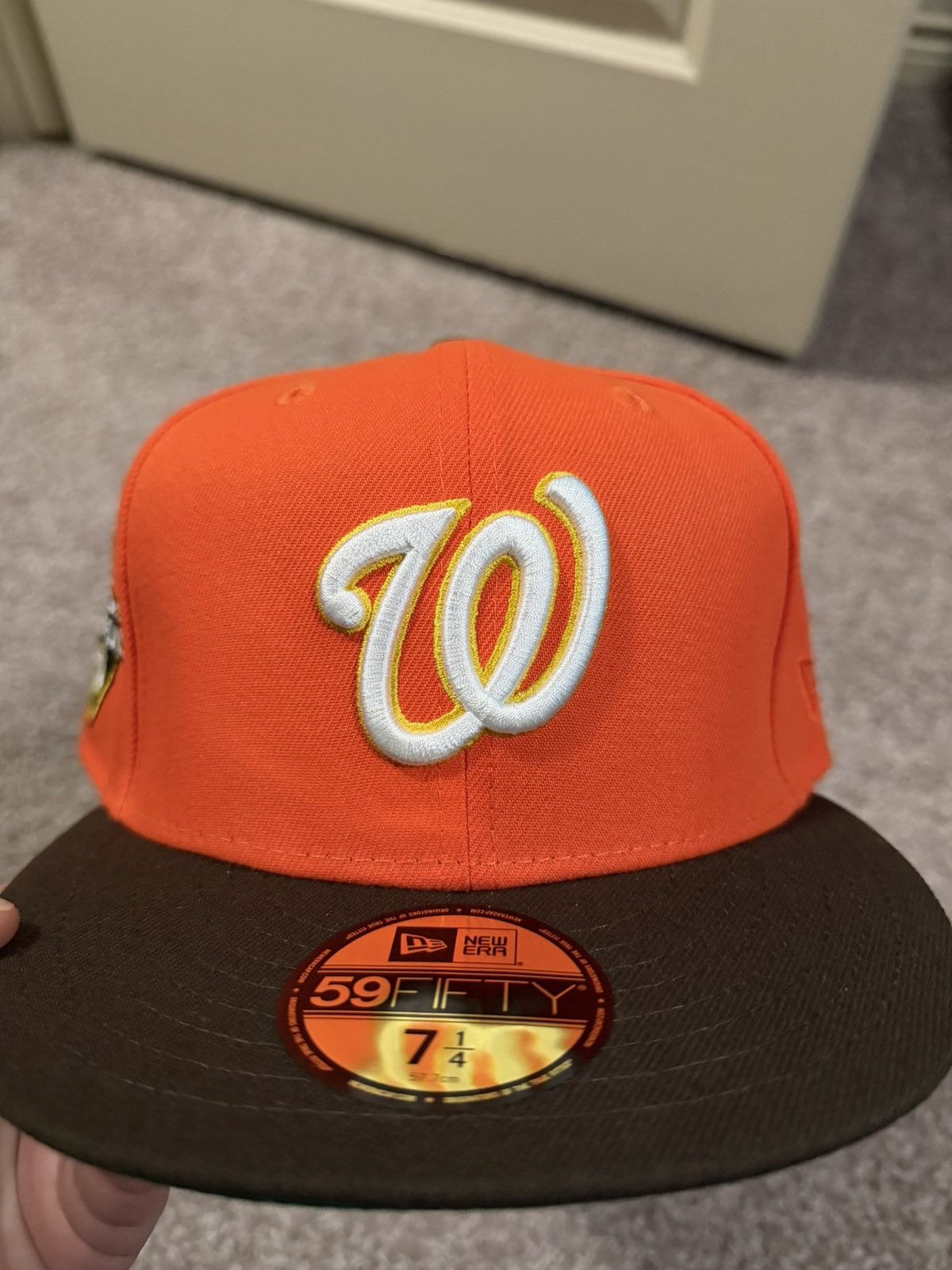 Hat Club 7 1/4 New Era Washington Nationals 2019 WS Fitted Size ONE SIZE - 2 Thumbnail