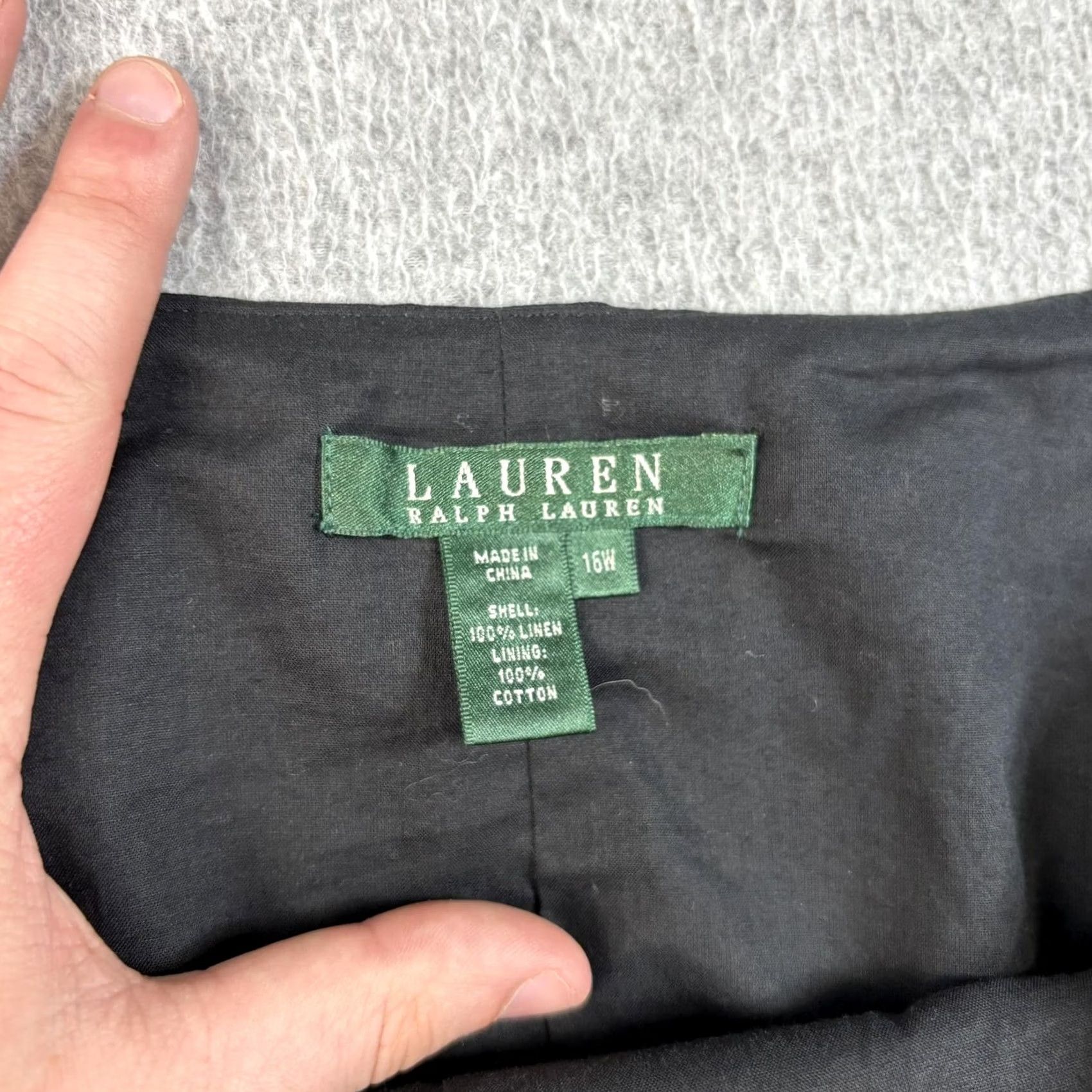 Ralph Lauren VINTAGE No Size 38" / US 16 / IT 52 - 3 Thumbnail