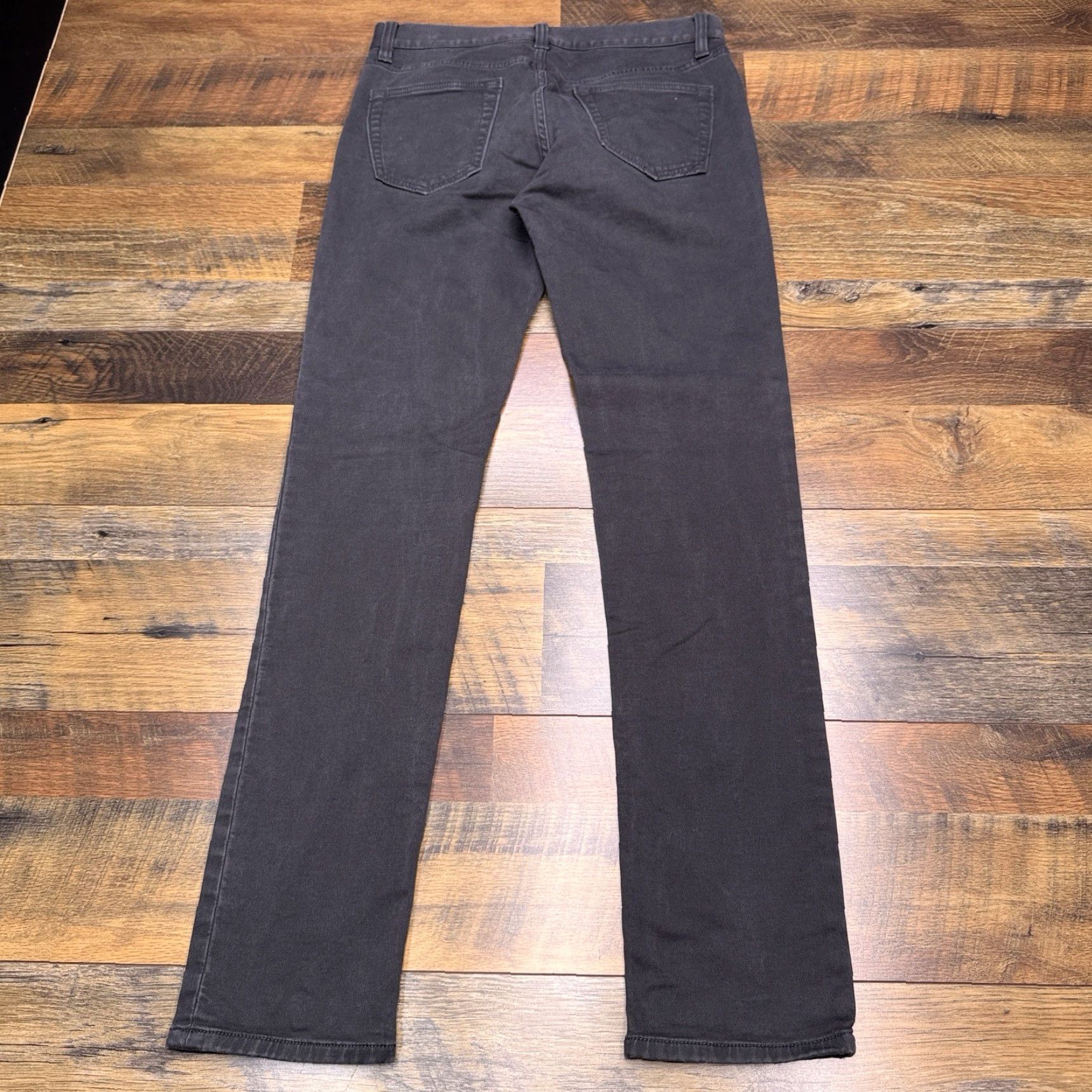 Banana Republic Banana Republic Slim Jeans Mens 29x32 Gray Mid Rise Stretch City Straight 5-Pocket Denim Cotton Spandex Vintage No Size US 29 - 3 Thumbnail