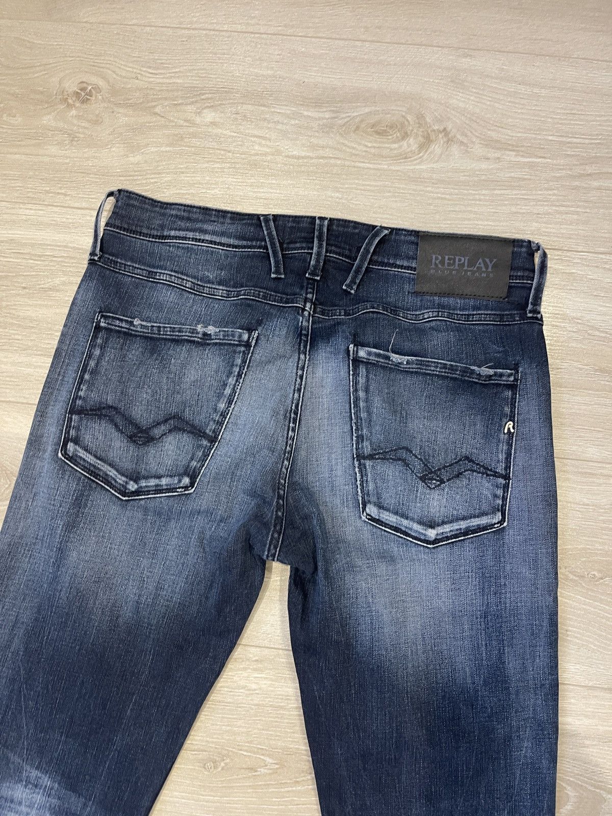 Replay Replay Blue Jeans – Organic Cotton Edition W30 Size US 30 / EU 46 - 6 Thumbnail