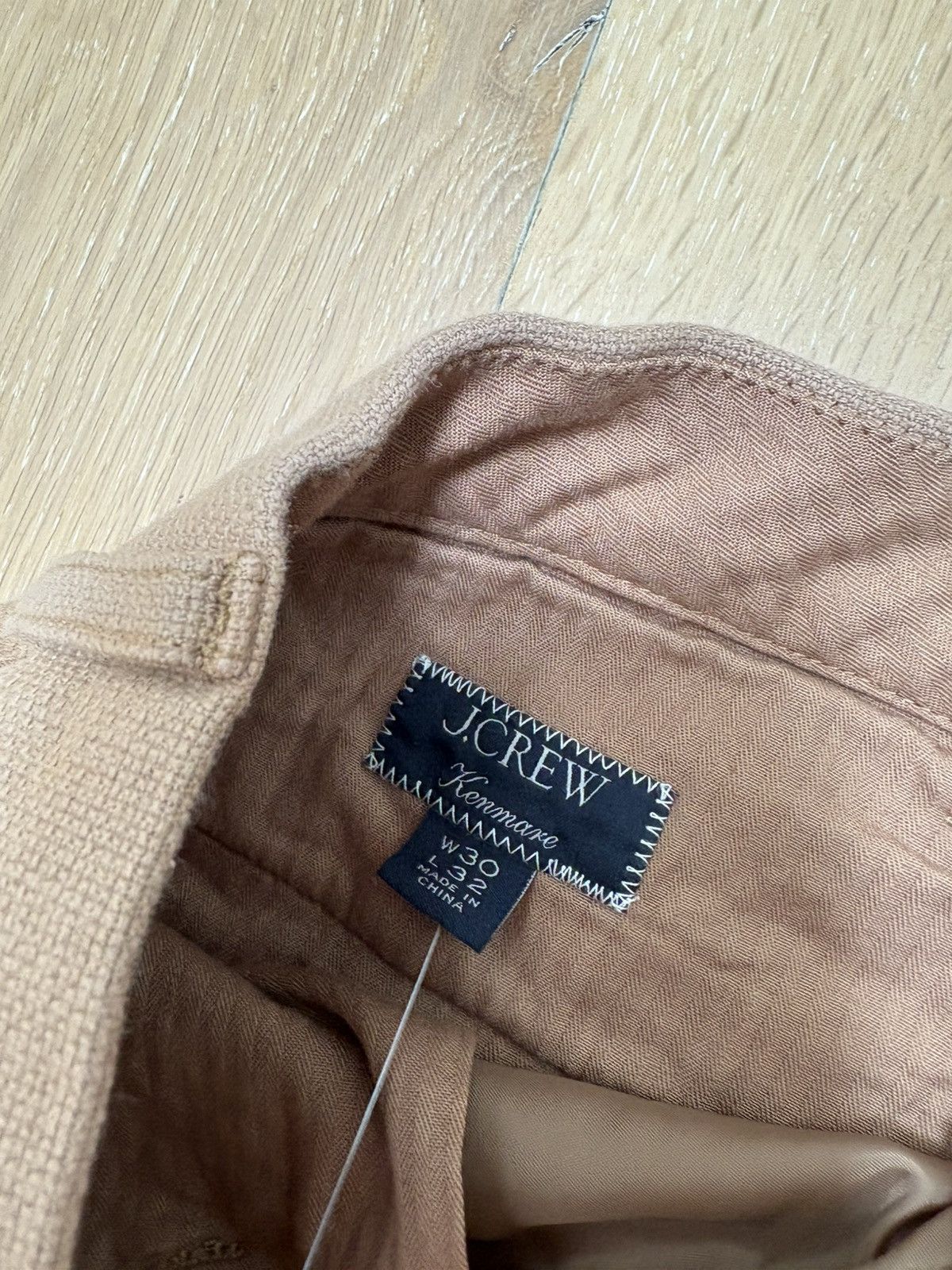 J.Crew New J.Crew Kenmare Mens Tan Pants Size W30xL32 Size US 30 / EU 46 - 5 Thumbnail