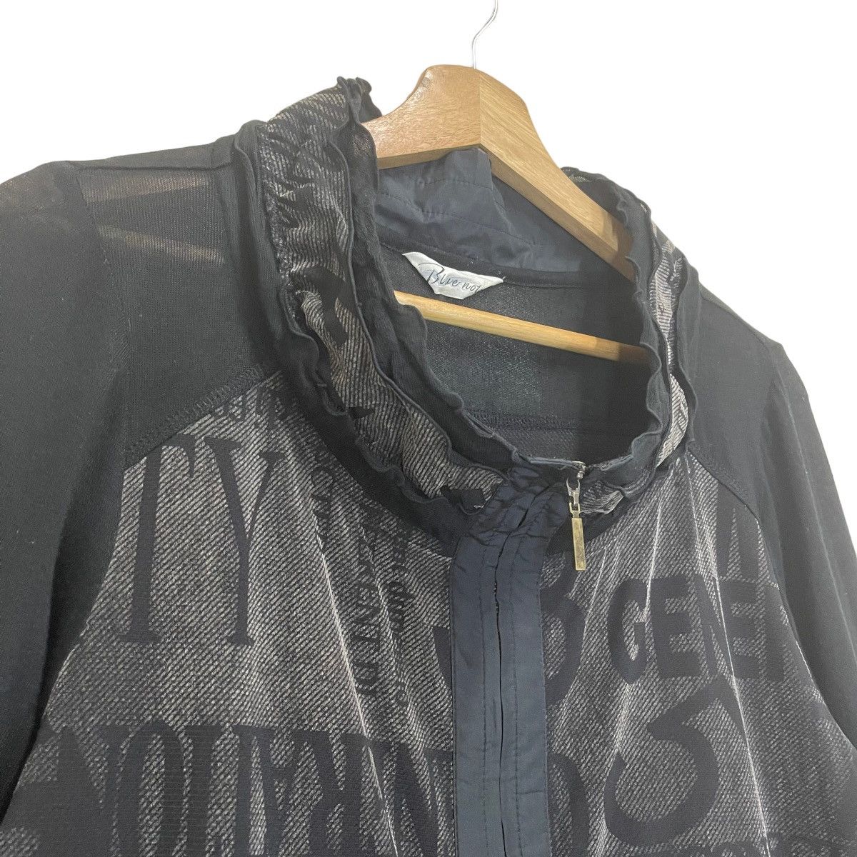 Japanese Brand × Le Grande Bleu (L.G.B.) × Seditionaries Blue Not Seditionaries Zipper Shirts Size S / US 4 / IT 40 - 9 Thumbnail