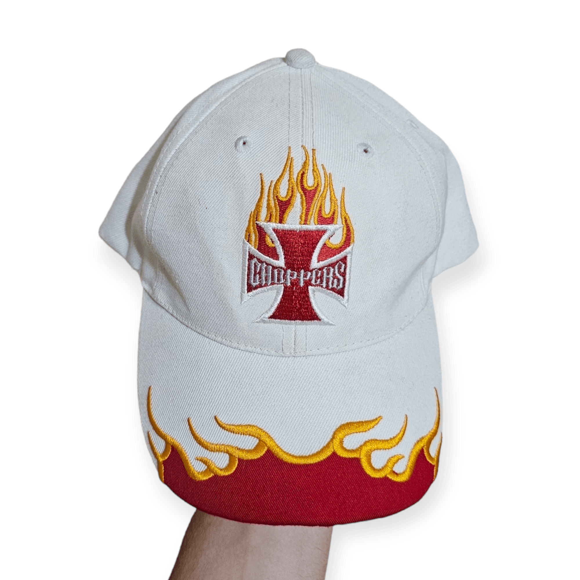 West Coast Choppers West Coast Choppers Flames Vintage Hat Size ONE SIZE - 2 Thumbnail