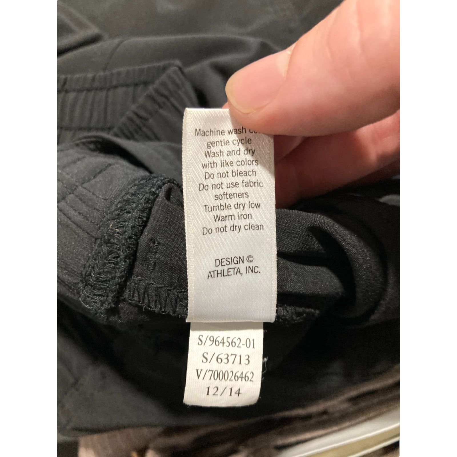 Athleta Athleta La Viva Jogger Pants Women’s Medium Black Stretch Relaxed Preppy Gym Size 32" / US 10 / IT 46 - 7 Thumbnail