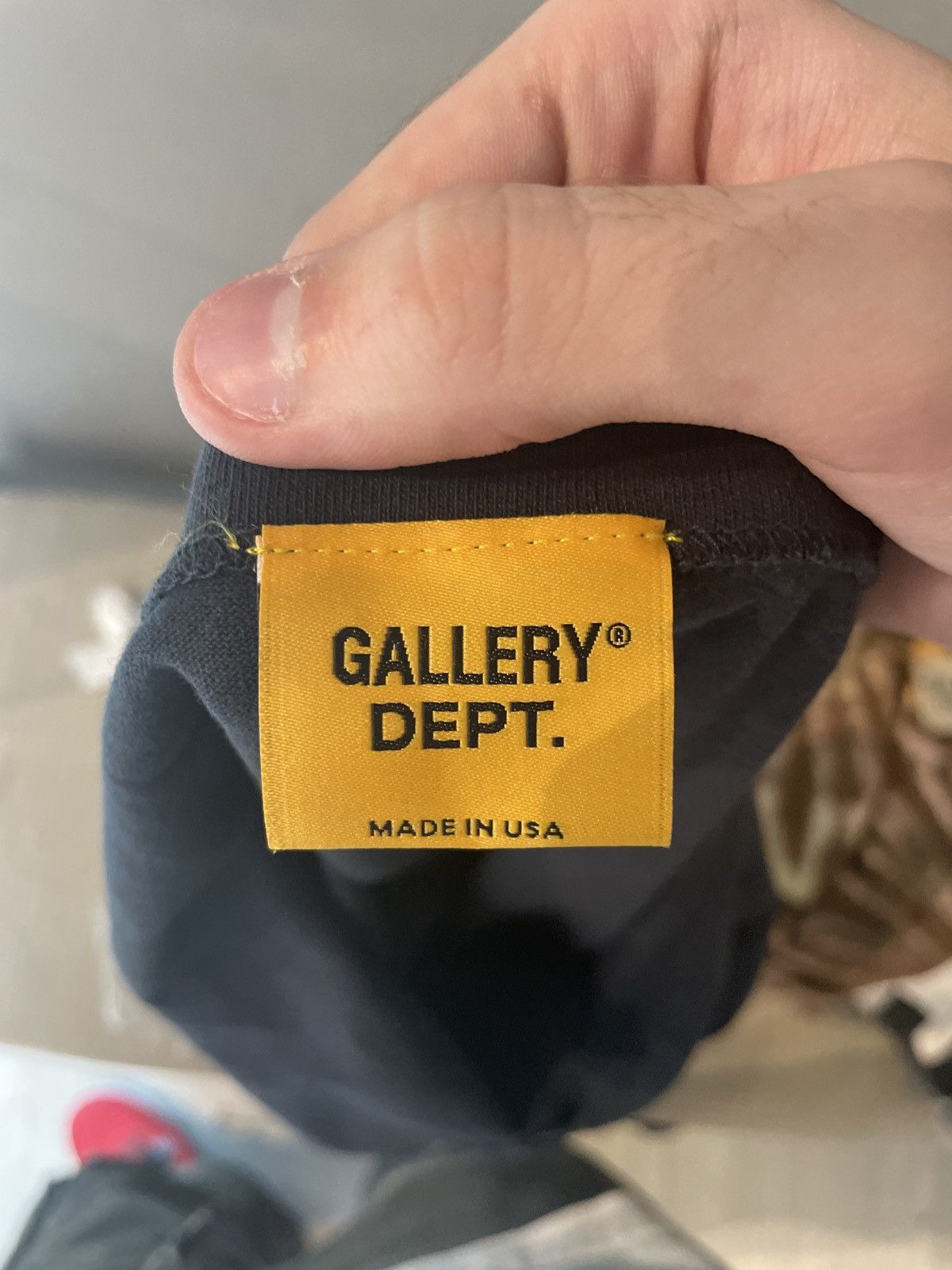 Gallery Dept. Gallery Dept. French Logo T-Shirt Black S Size US S / EU 44-46 / 1 - 5 Thumbnail