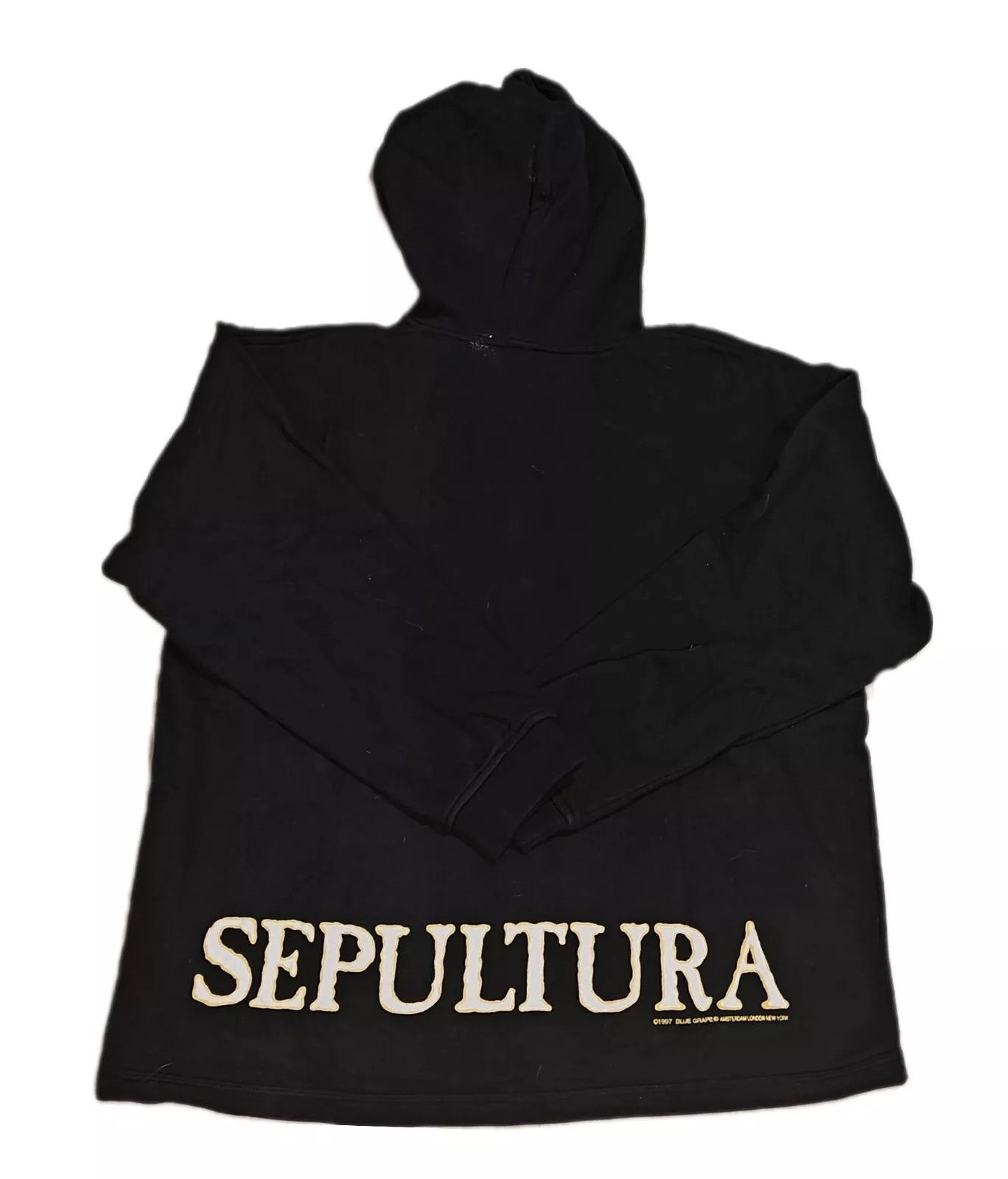 Band Tees × Vintage SEPULTURA 1997 Hoodie Vintage XL - Blue Grape Tag Size US XL / EU 56 / 4 - 2 Thumbnail