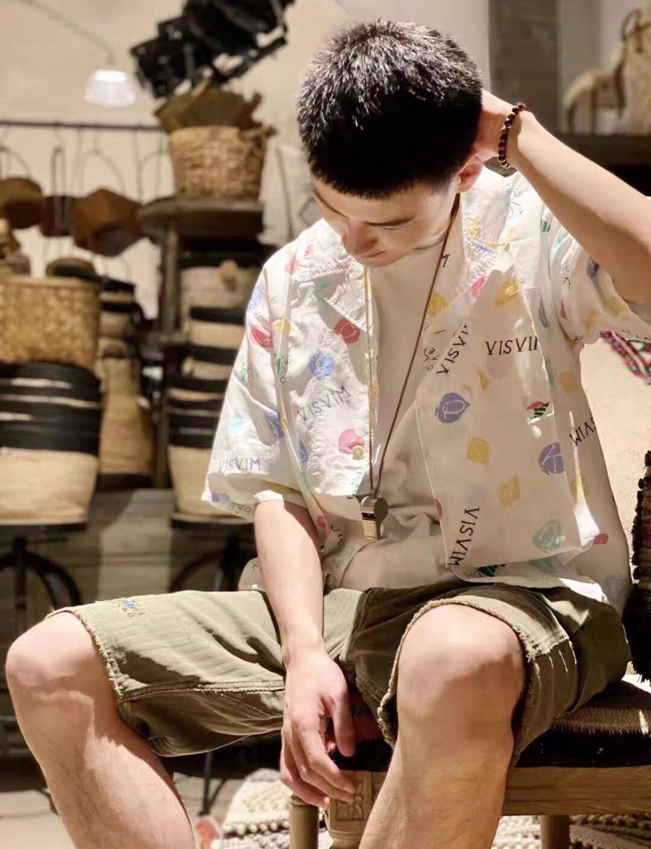 Visvim VISVIM 20SS CATSKILL SHIRT S/S TRUMPS，size2 Size US M / EU 48-50 / 2 - 4 Thumbnail