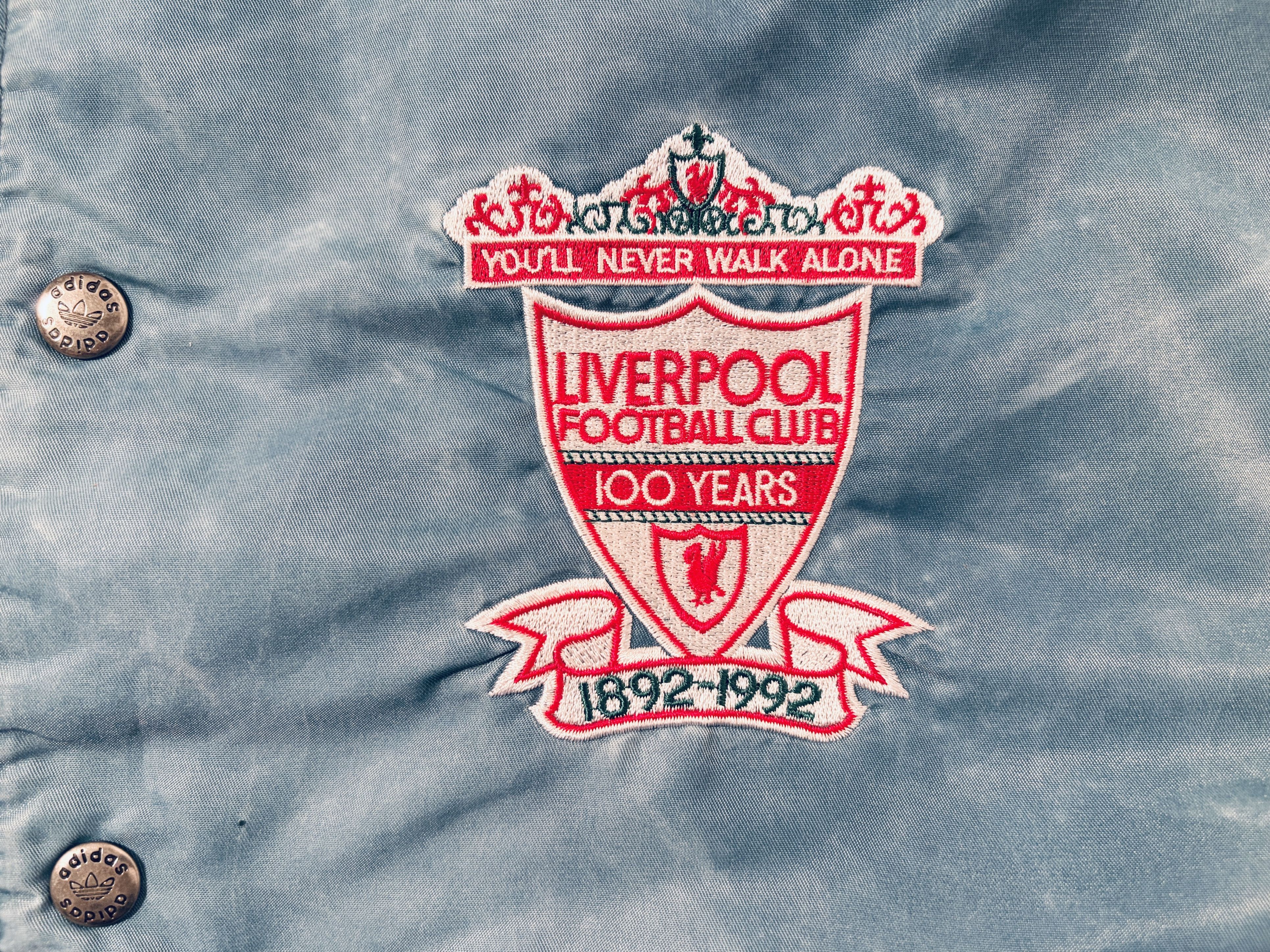 Adidas Liverpool Centenary Jacket 1992 Size US L / EU 52-54 / 3 - 6 Thumbnail