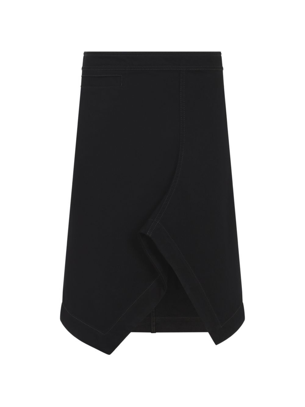 Lemaire ASYMMETRIC COTTON SKIRT Size 26" / US 2 / IT 38 - 1 Thumbnail