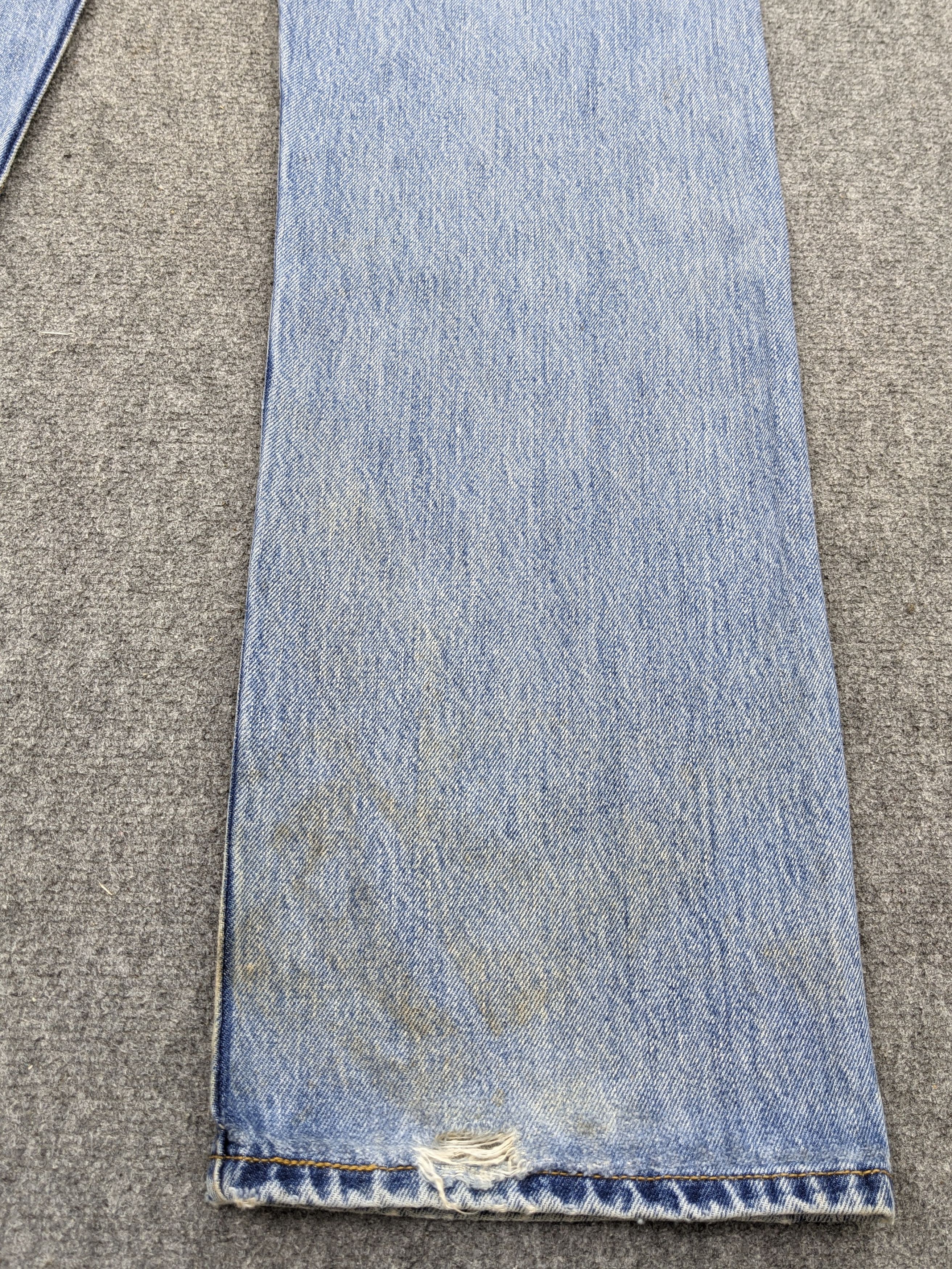 Levi's × Vintage Vintage Levis 501 Light Blue Jeans Size US 34 / EU 50 - 16 Thumbnail