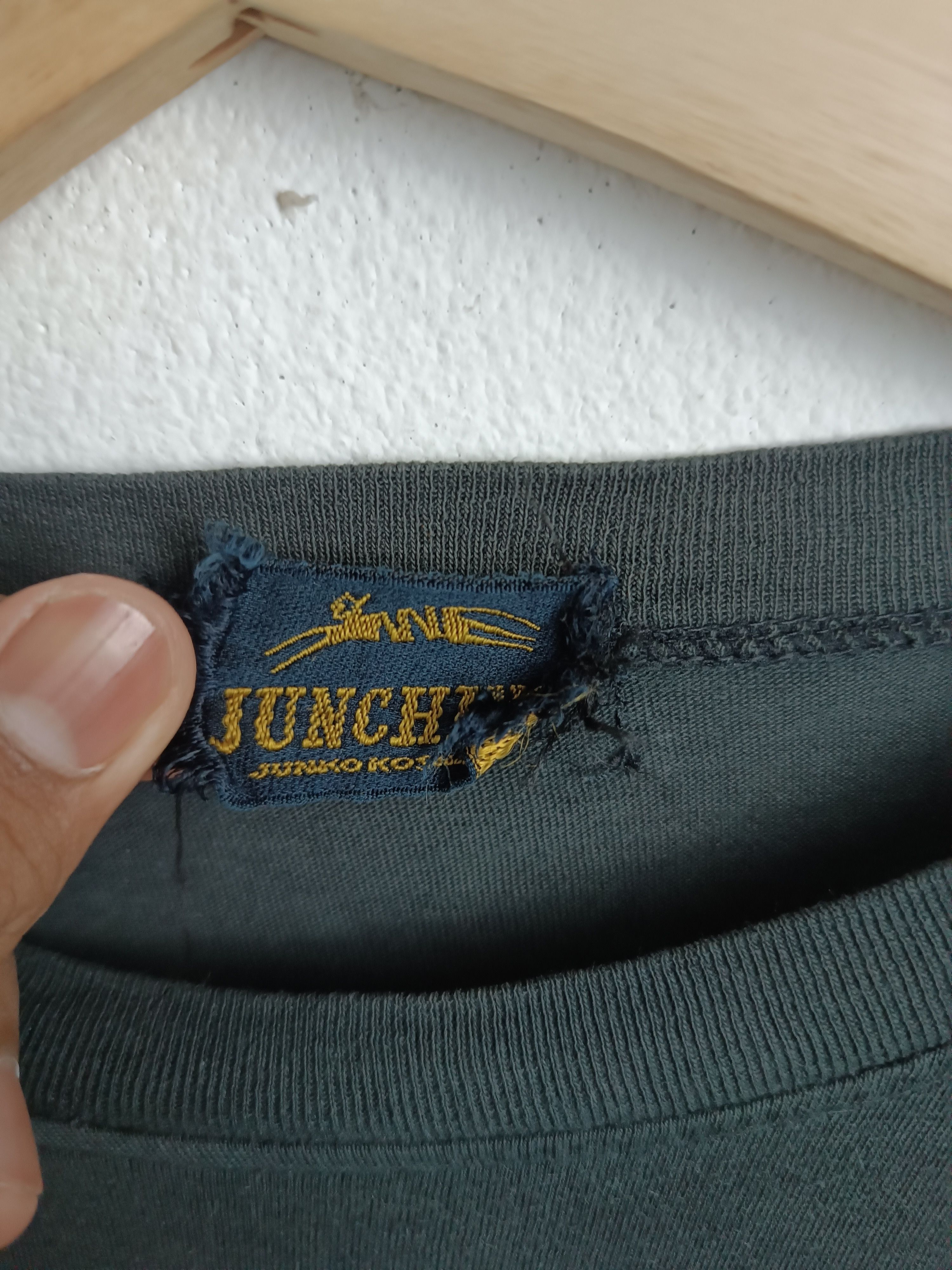 Mr. Junko VINTAGE 90'S FADED JUNKO KOSHINO JUNCHINO L/S TEE VERY RARE Size US M / EU 48-50 / 2 - 6 Thumbnail
