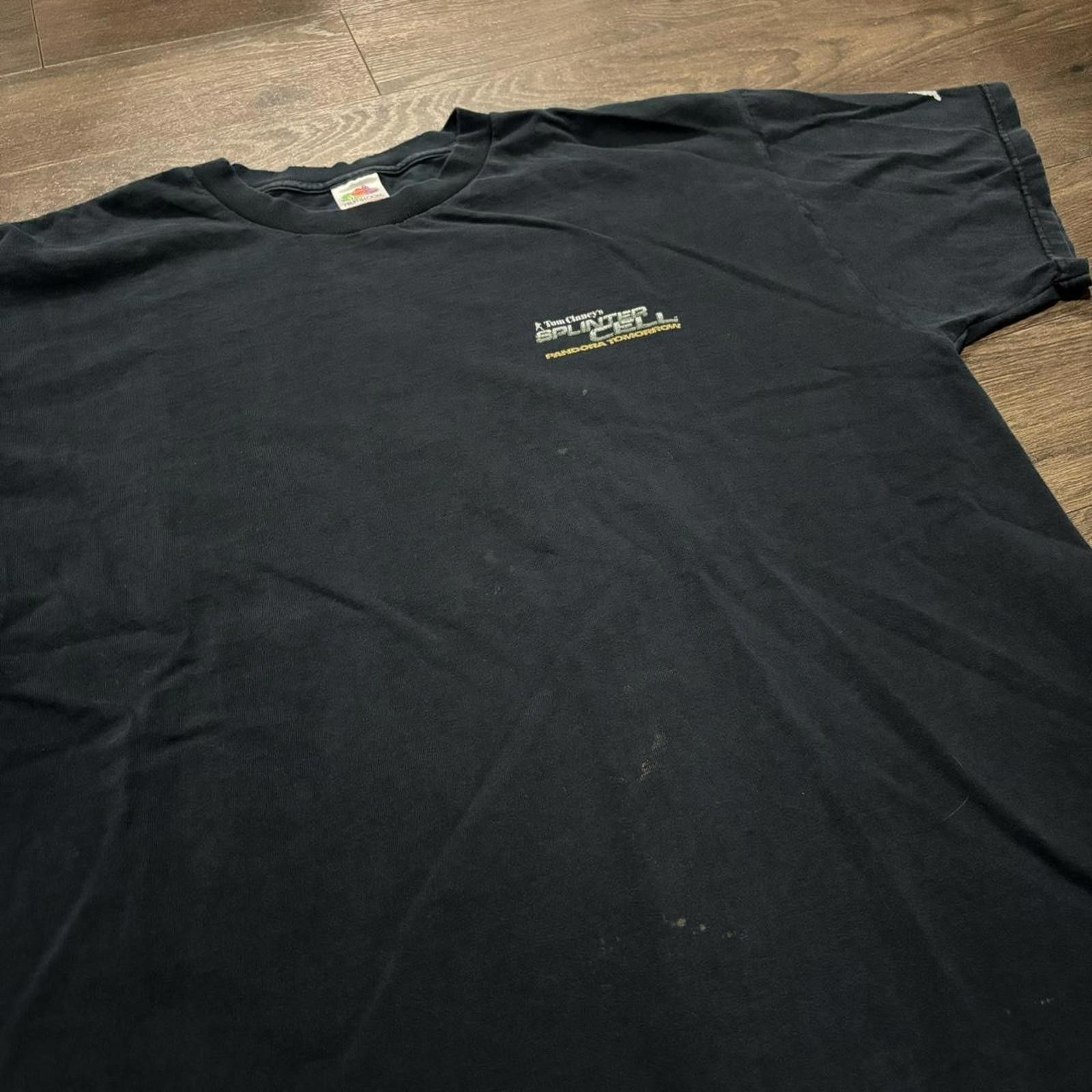 Fruit Of The Loom Vintage tom Clancy’s splinter cell pandora tomorrow t shirt Size US XL / EU 56 / 4 - 4 Thumbnail