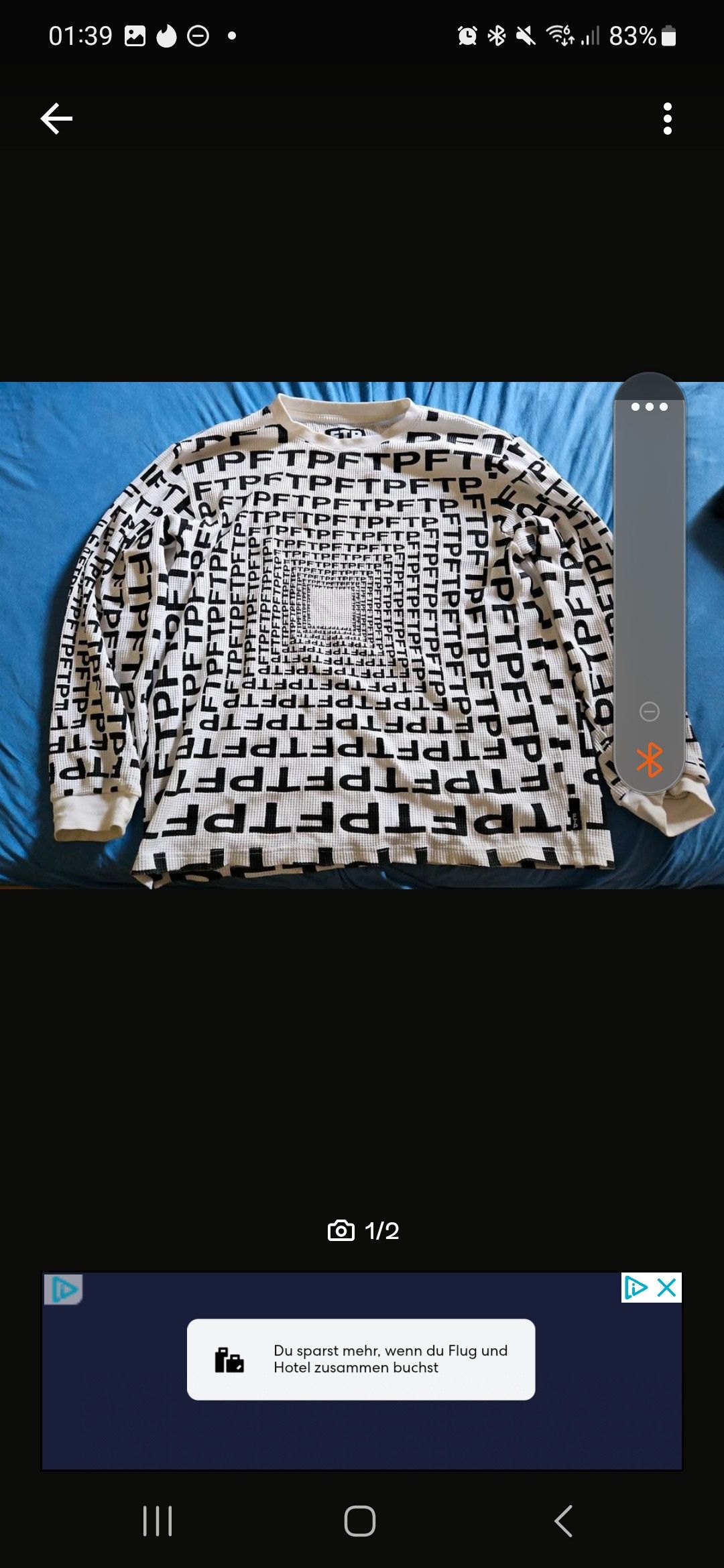 Fuck The Population FTP Felle Felle Thermal Size US L / EU 52-54 / 3 - 2 Thumbnail