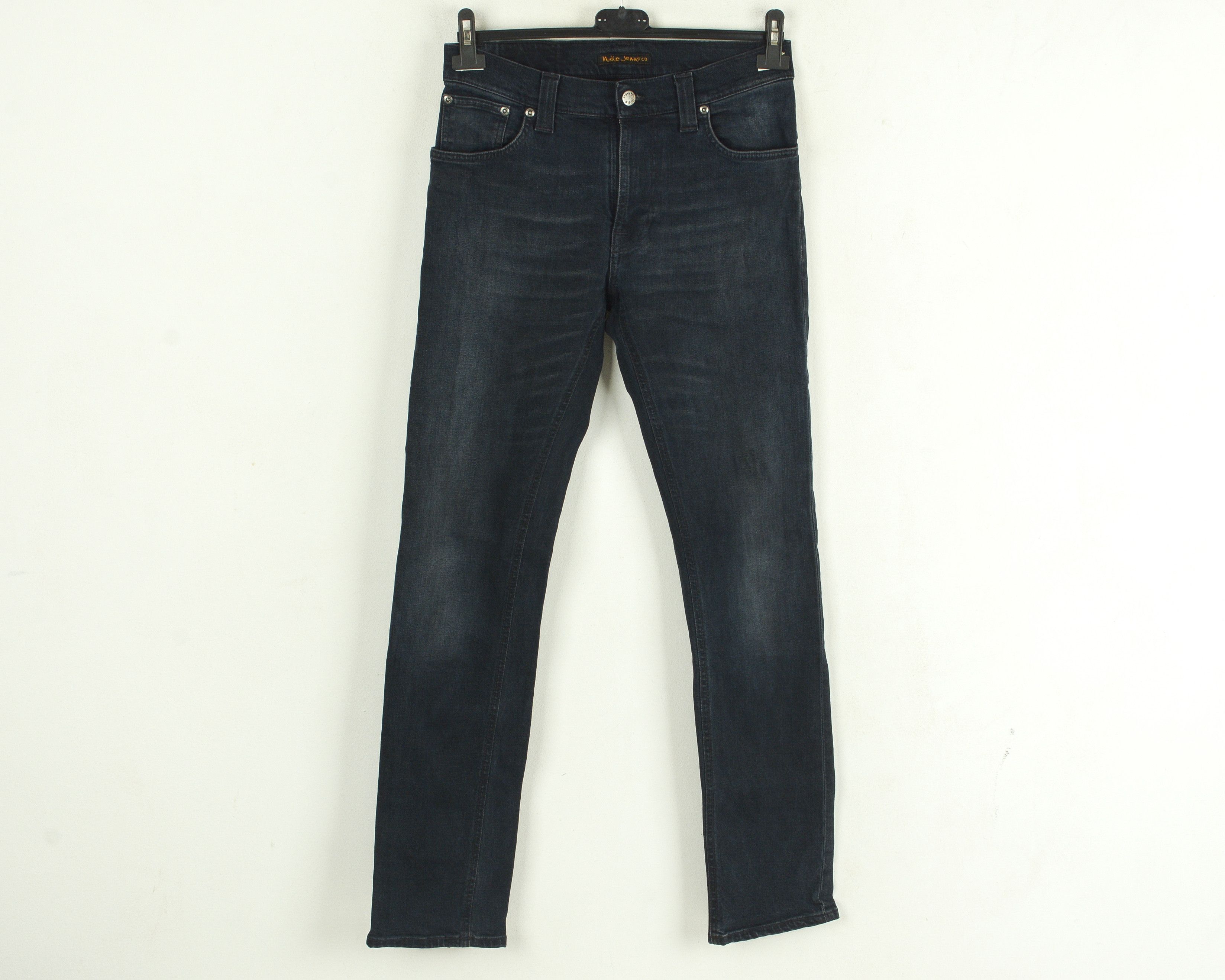 Nudie Jeans Thin Finn Men W29 L32 Slim Fit Denim Pants Trousers Size US 29 - 1 Thumbnail