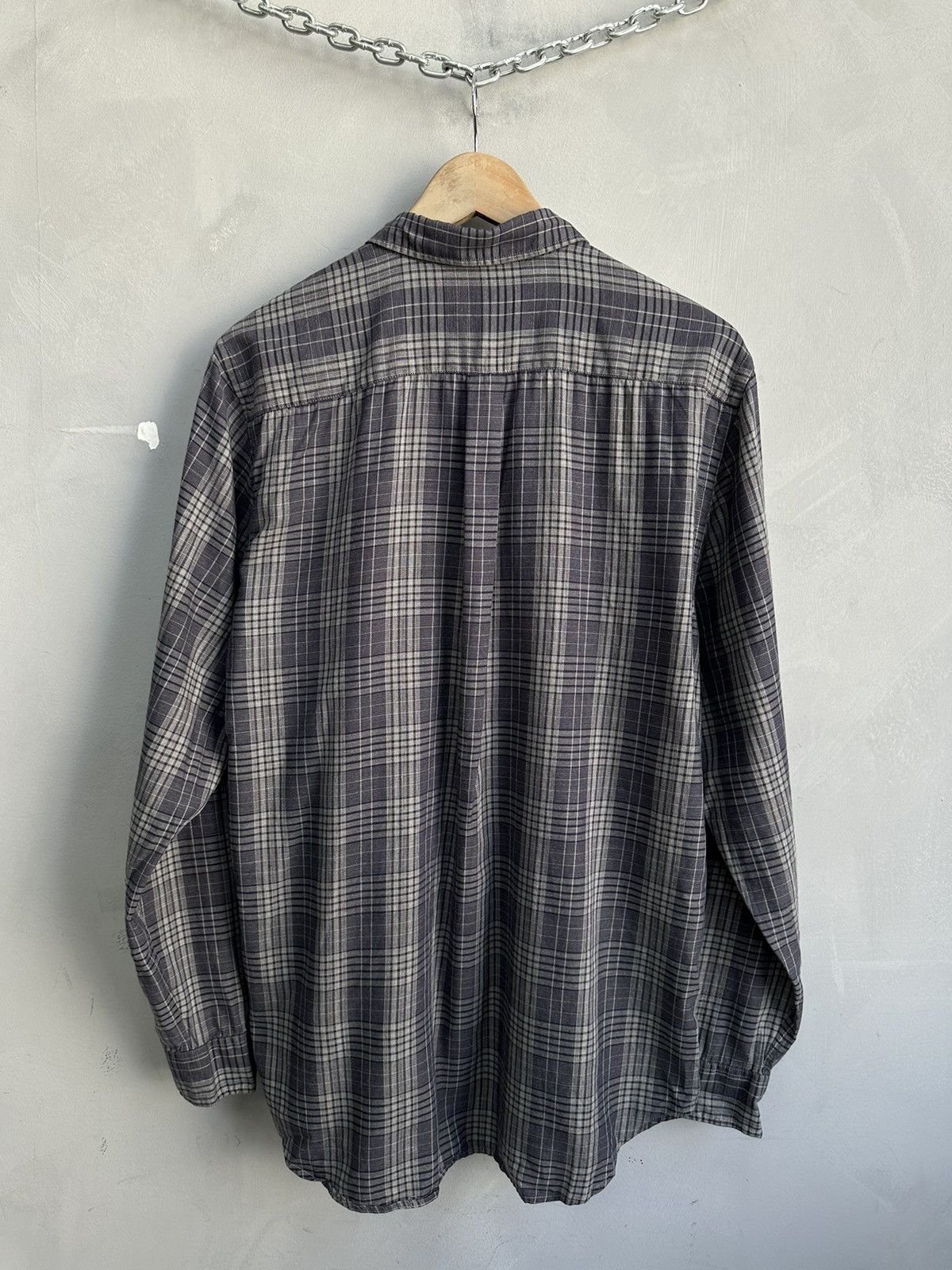 Lacoste Vintage Shirt y2k Lacoste Nova check Japanese Avantgarde Size US L / EU 52-54 / 3 - 8 Thumbnail