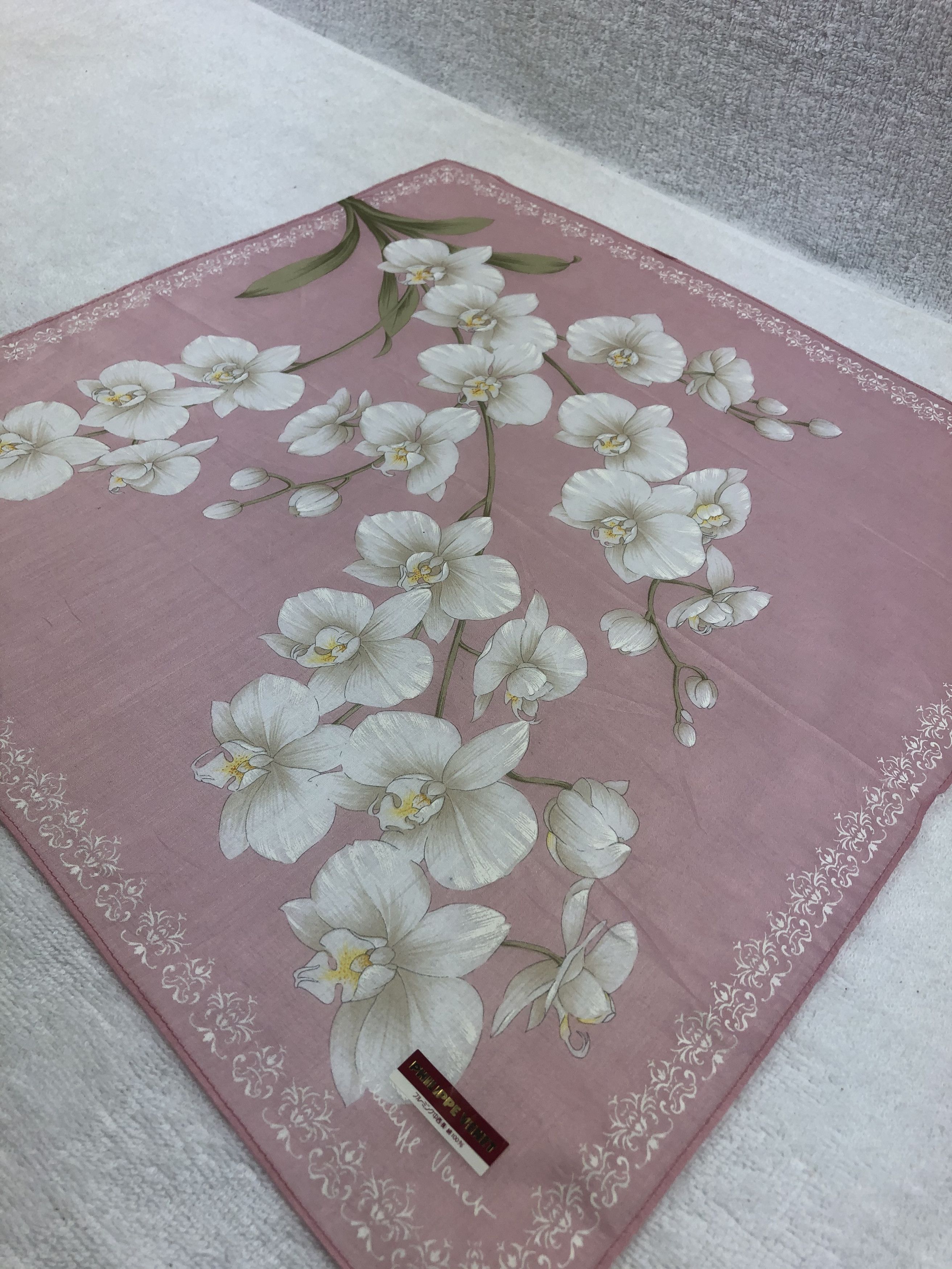 Vintage Philippe Venet Handkerchief / Bandana / Neckerchief Size ONE SIZE - 3 Thumbnail