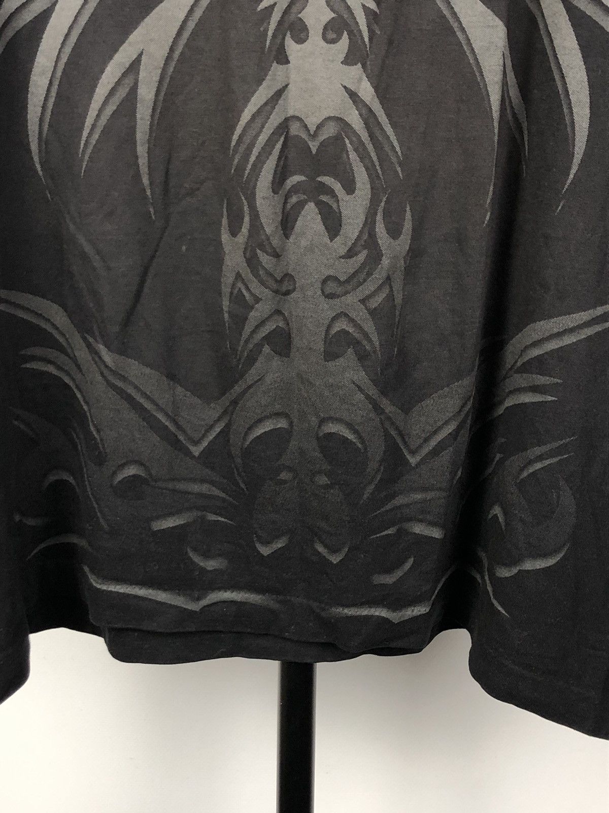 Vintage Dark Tribal Graphic Tee Gothic Overprint Single stitch 90s Size US L / EU 52-54 / 3 - 4 Thumbnail
