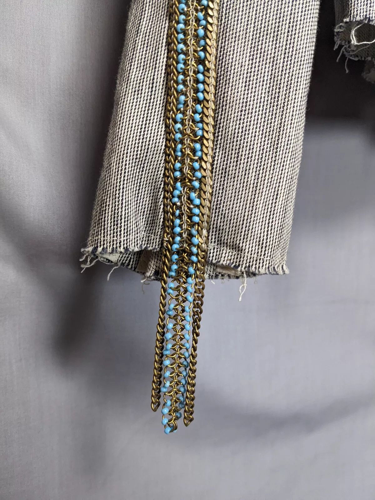 Iro IRO jacket Talya cropped beaded size 1 Size S / US 4 / IT 40 - 3 Thumbnail