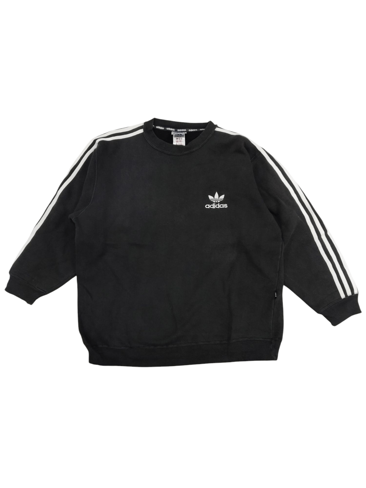 Adidas × Vintage Vintage Y2K Adidas Small Logo Sweatshirt Size US L / EU 52-54 / 3 - 1 Thumbnail
