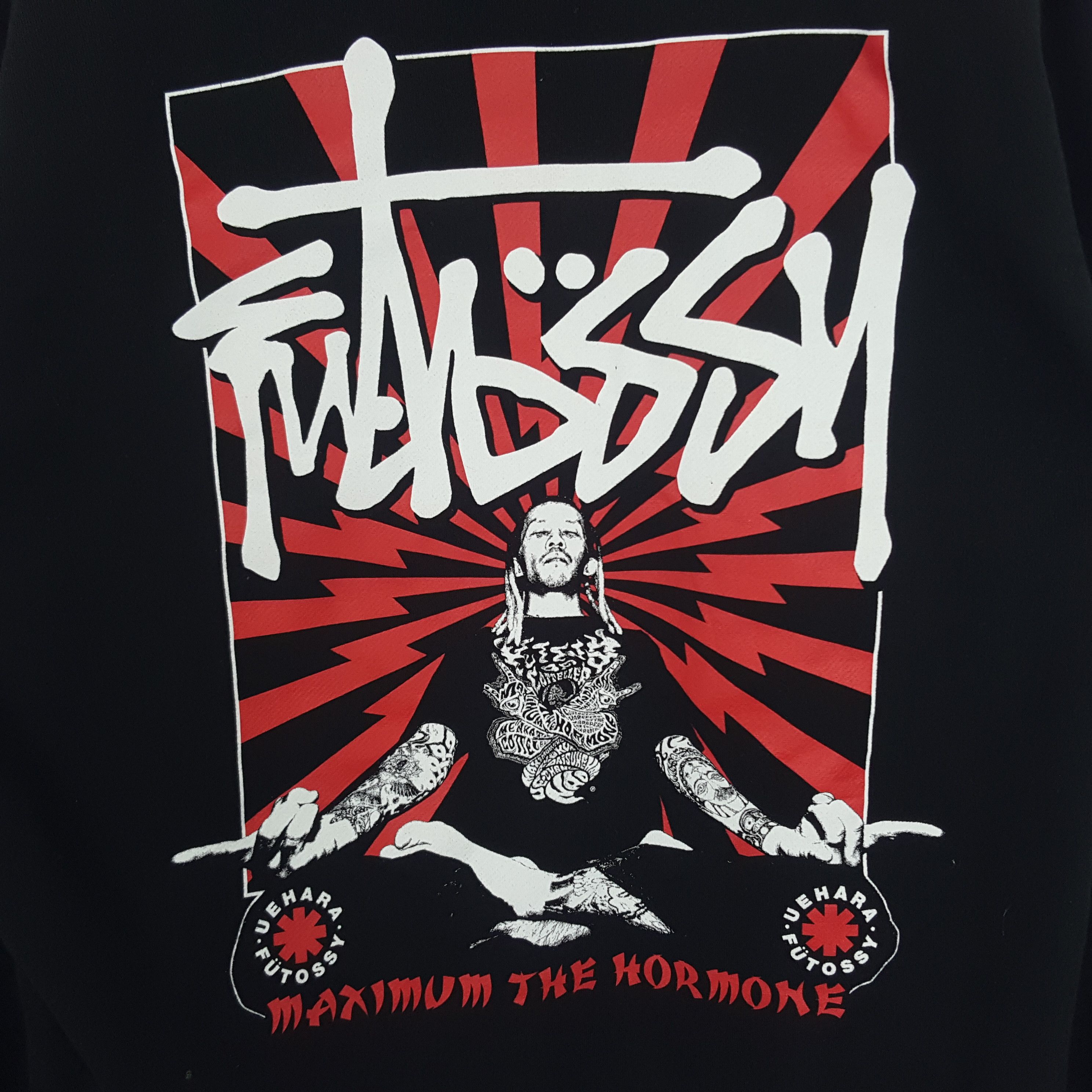 Band Tees × Japanese Brand × Vintage Vintage Maximum The Hormone Japan Band Parody Stussy Hoodies Size US M / EU 48-50 / 2 - 4 Thumbnail