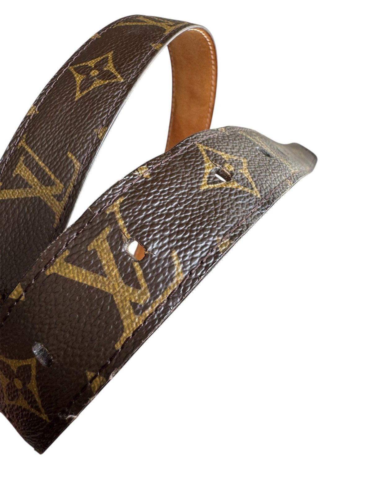 Louis Vuitton × Vintage Louis Vuitton Monogram Belt Size ONE SIZE - 4 Thumbnail
