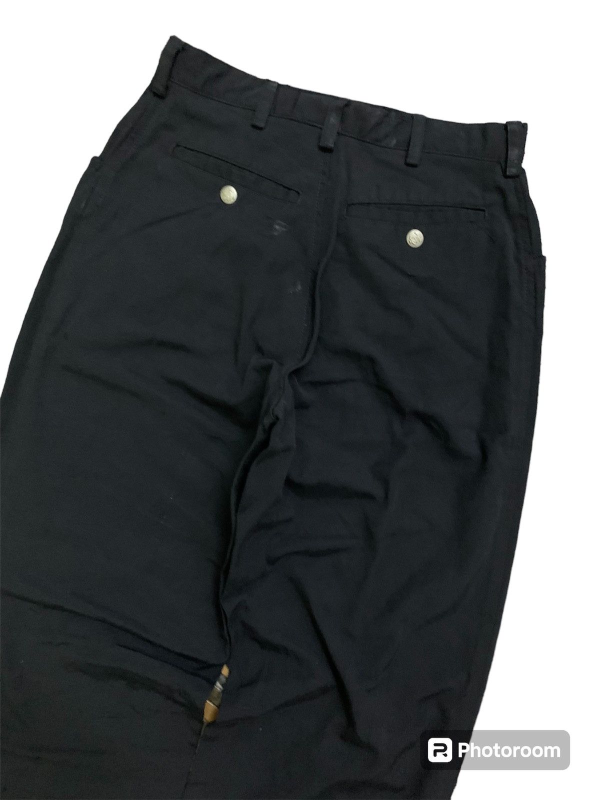 Iceberg Vintage Iceberg Italy Casual Black Pant Size US 29 - 4 Thumbnail