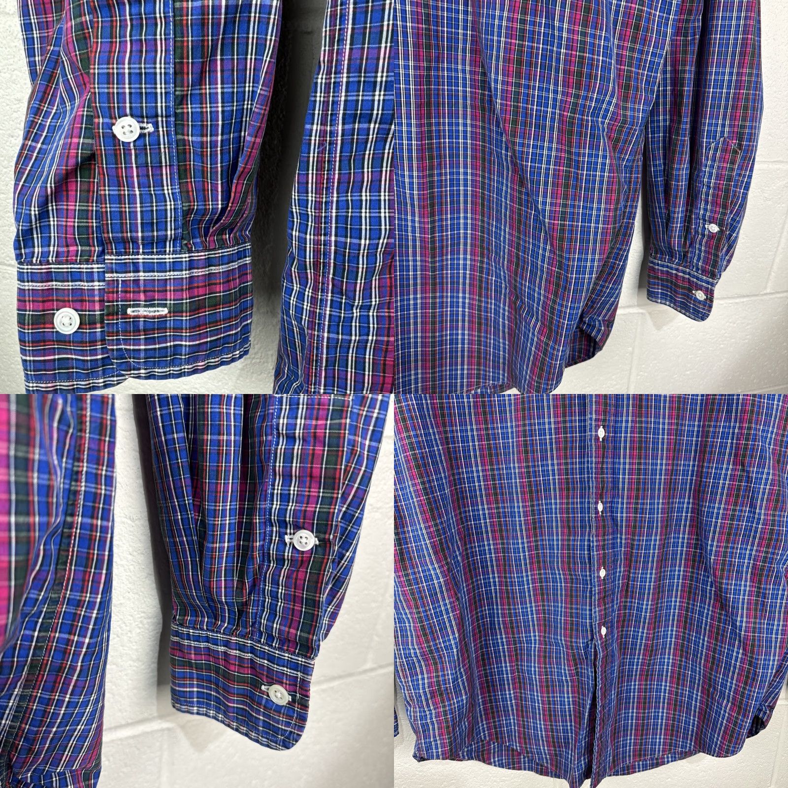 Polo Ralph Lauren VINTAGE Polo Ralph Lauren Mens Classic Fit Shirt XL Plaid Long Sleeve Button-Up Shirt Size US XL / EU 56 / 4 - 8 Thumbnail