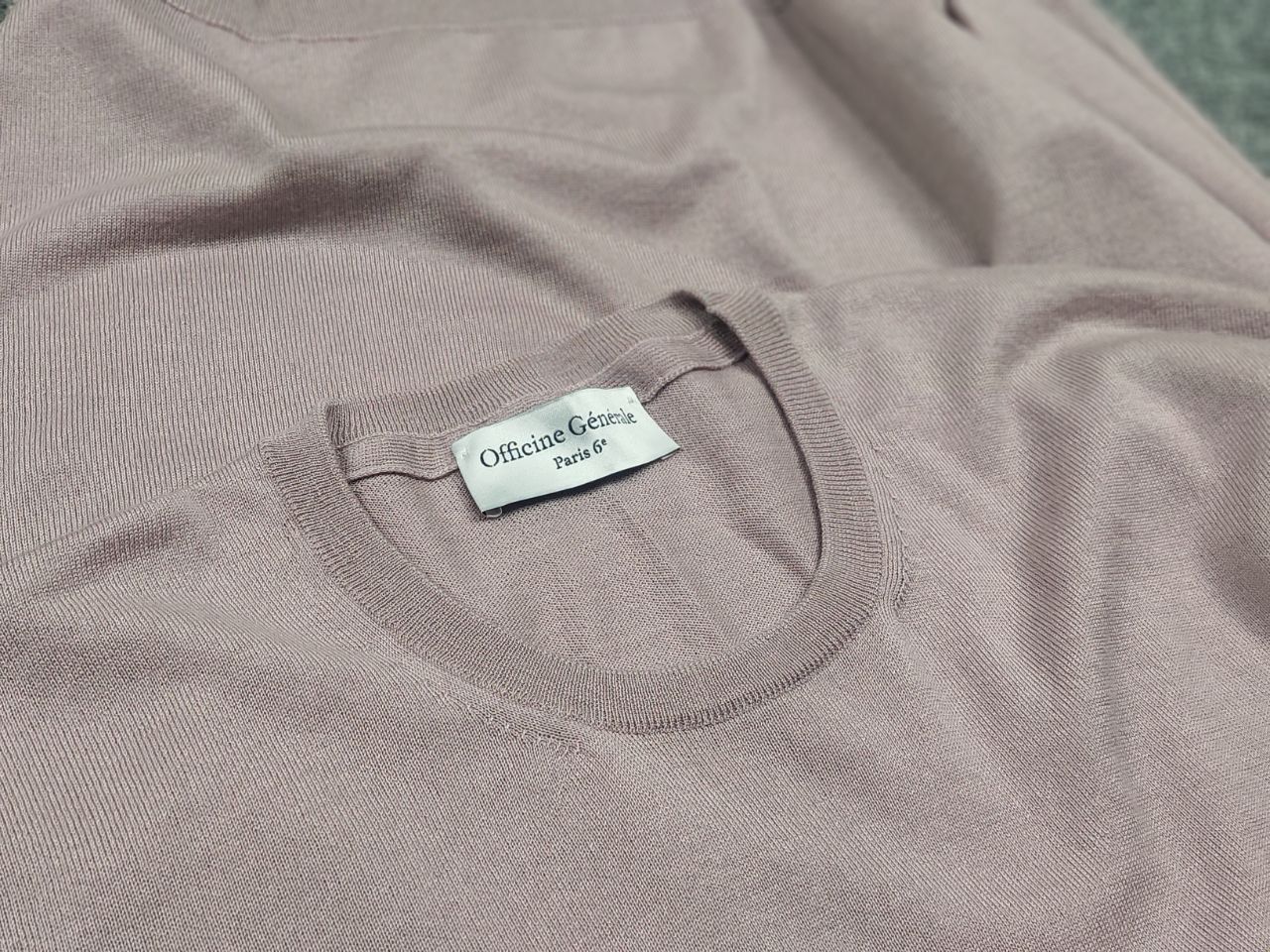 Officine Generale Officine Generale Design Wool Silk nina crew neck Sweater Size US L / EU 52-54 / 3 - 13 Thumbnail