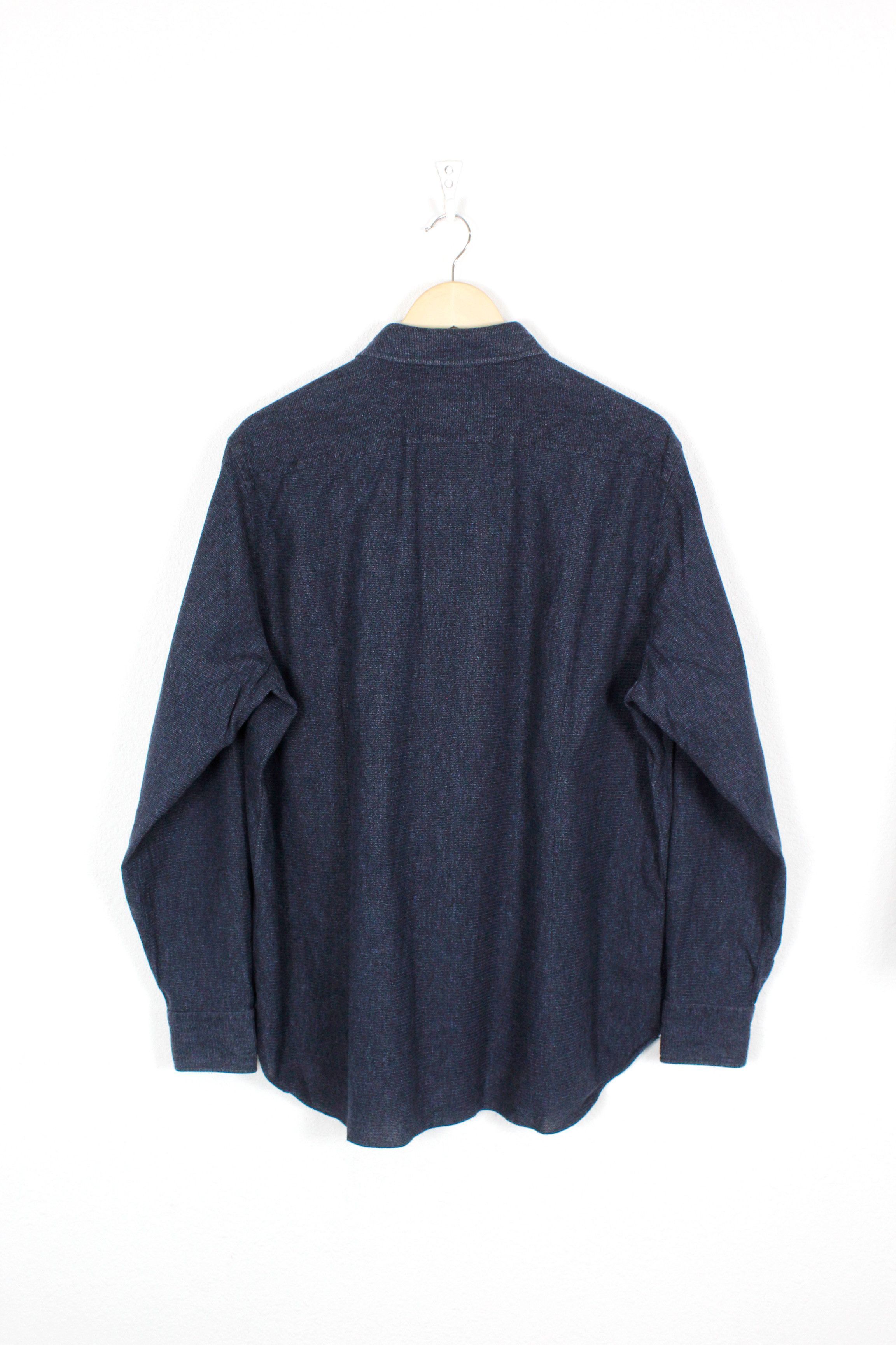 Other Gianpaolo Archivio Italy Knit Cotton Shirt Size US XL / EU 56 / 4 - 5 Thumbnail