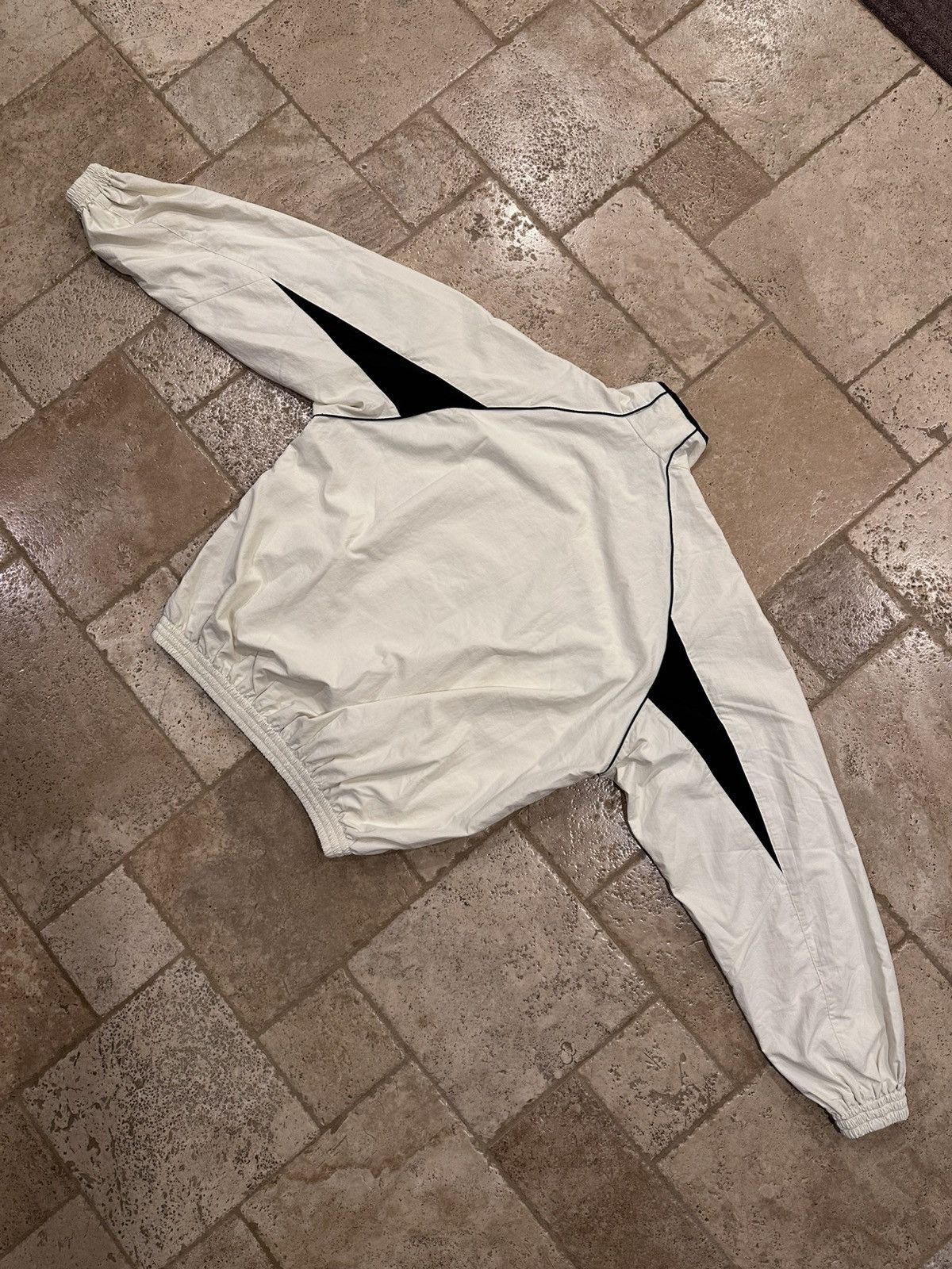 Balenciaga Balenciaga Sport Icon 3B White Zip Track Windbreaker Jacket Size US XXS / EU 40 - 8 Thumbnail