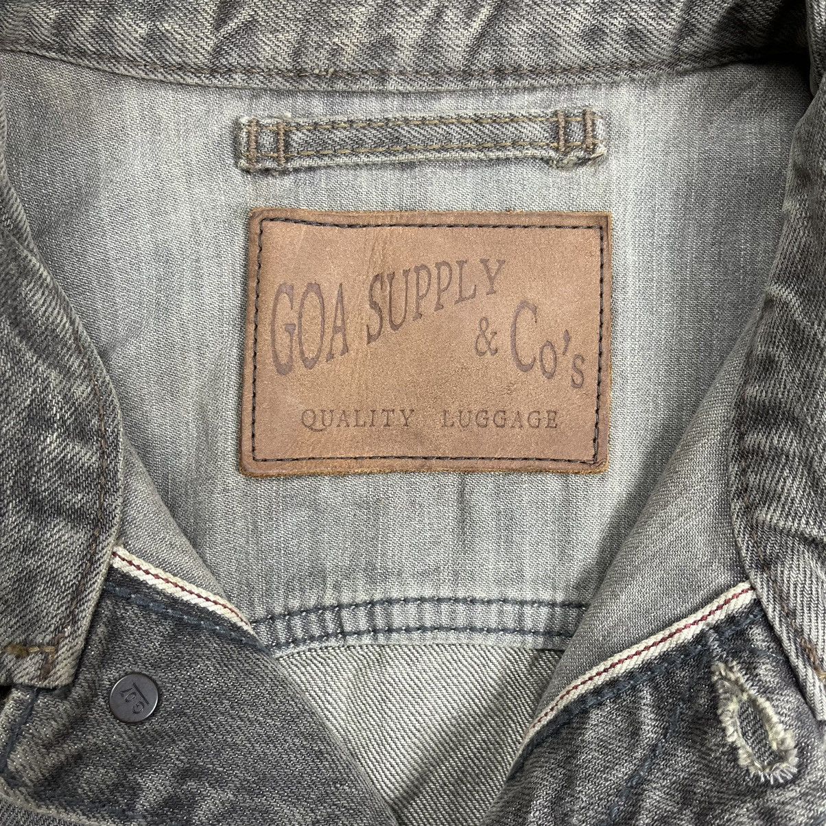 Le Grande Bleu (L.G.B.) GOA selvedge trucker denim jacket Size US M / EU 48-50 / 2 - 5 Thumbnail