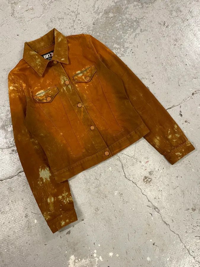 Jean Paul Gaultier Jean Paul Gaultier vintage Tie Dye Denim Jacket Size M / US 6-8 / IT 42-44 - 3 Thumbnail