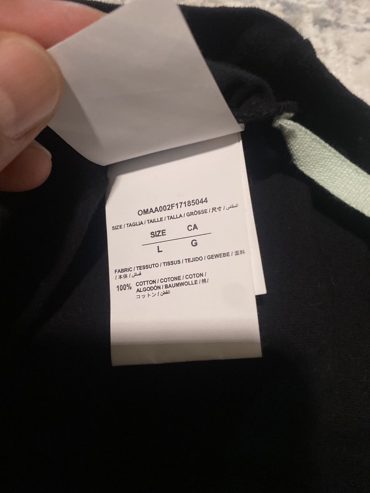 Off-White Off White OFF T-Shirt Size US L / EU 52-54 / 3 - 6 Thumbnail