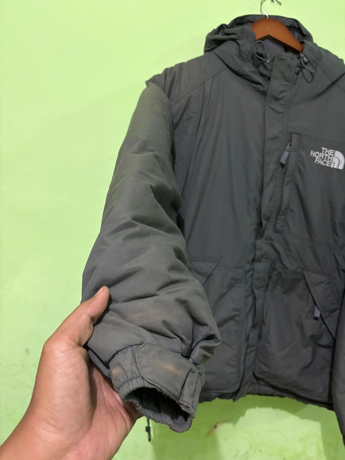 The North Face Vintage The north face Puffer Jacket Design with Hoodie Size US XL / EU 56 / 4 - 2 Thumbnail