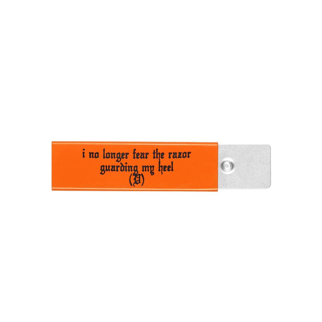 G59 Records G59 SUICIDEBOYS $B INLFTRGMH RAZOR BLADE BOX CUTTER (ORANGE) Size ONE SIZE - 2 Thumbnail