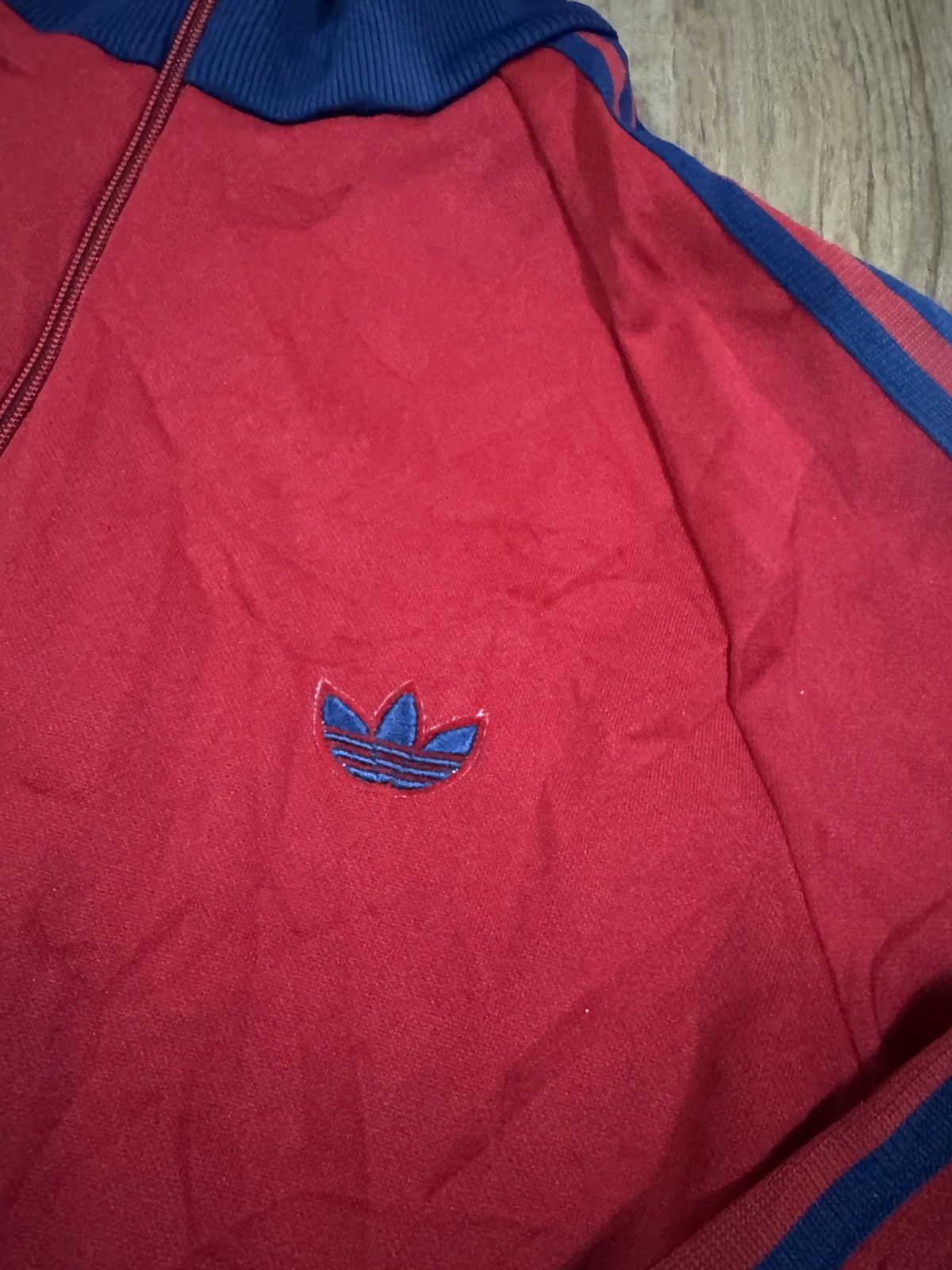 Adidas × Japanese Brand × Vintage Vintage 80's Adidas Tracktop Size US M / EU 48-50 / 2 - 2 Thumbnail