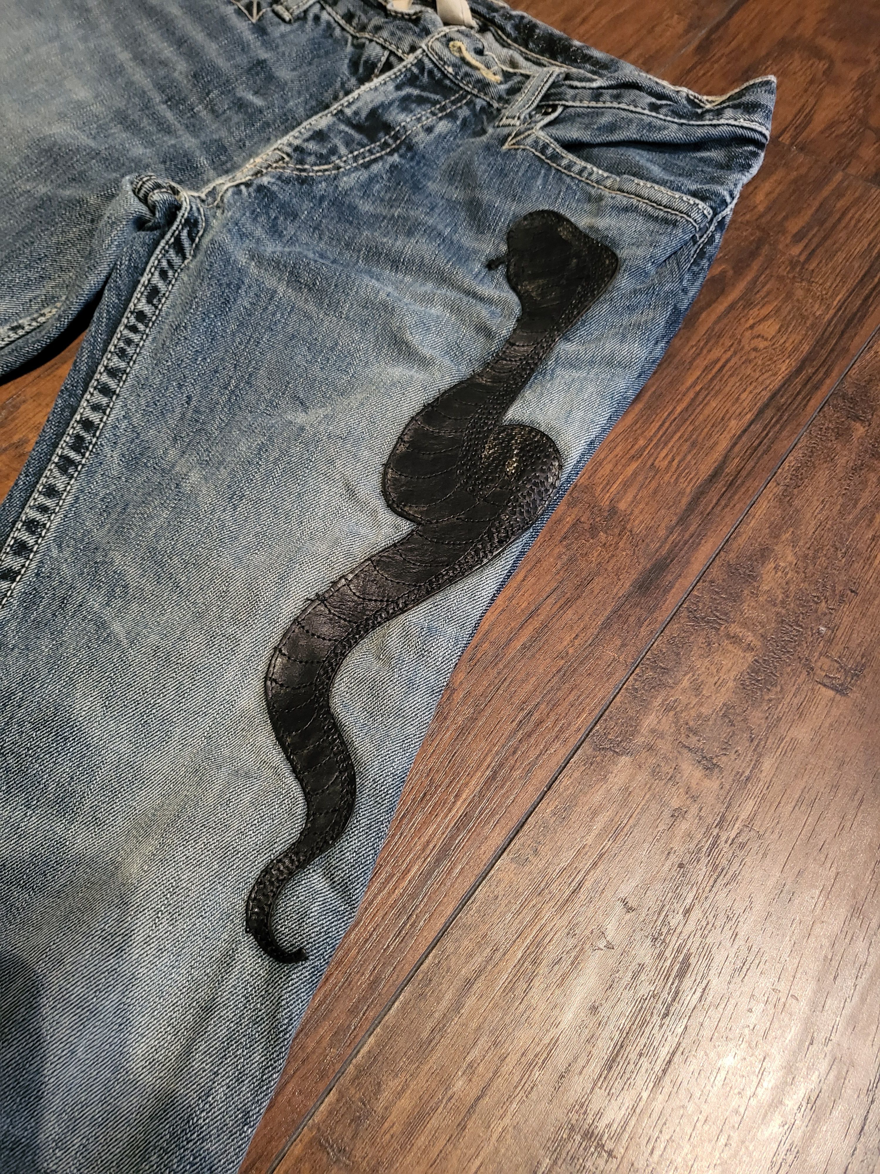 Japanese Brand × Vintage Irish Serpent Denim Size US 30 / EU 46 - 2 Thumbnail