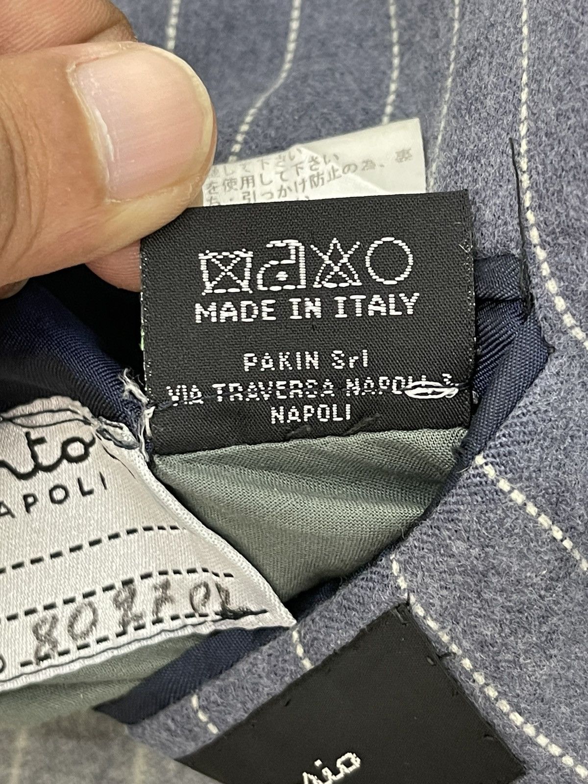 SARTORIO Slim Casual Sartorio Napoli Kiton Wabash Wool Handmade 5🟩2 Size US S / EU 44-46 / 1 - 22 Thumbnail