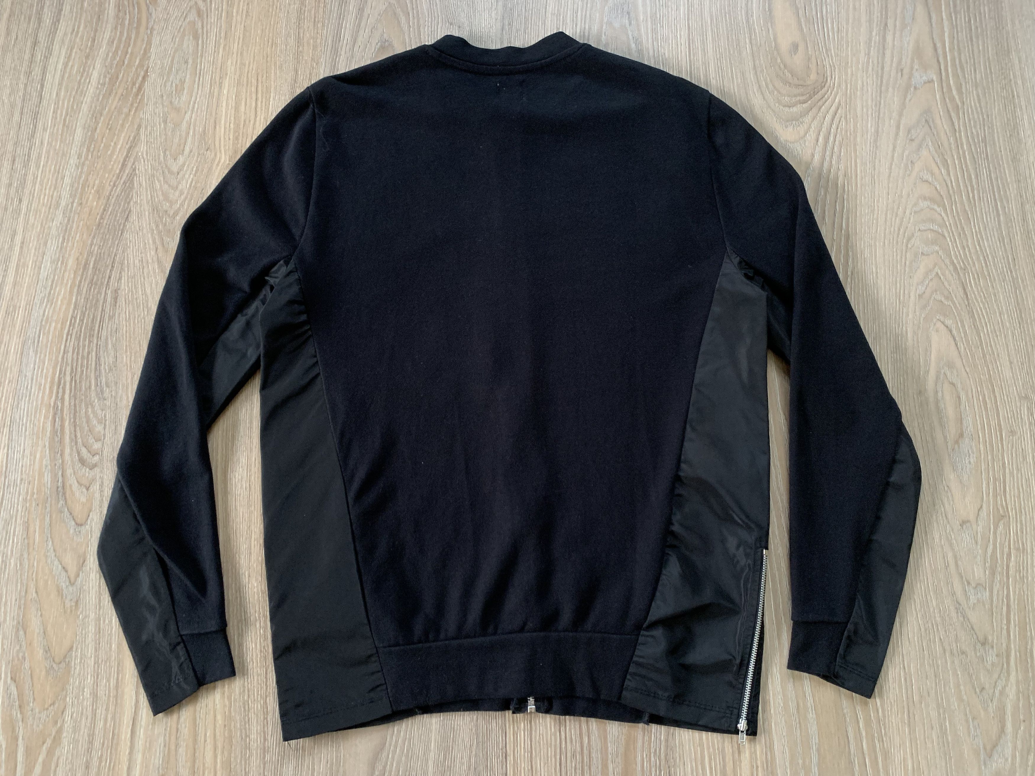 Asos ASOS Black Zip Sweatshirt Bomber Size US S / EU 44-46 / 1 - 3 Thumbnail